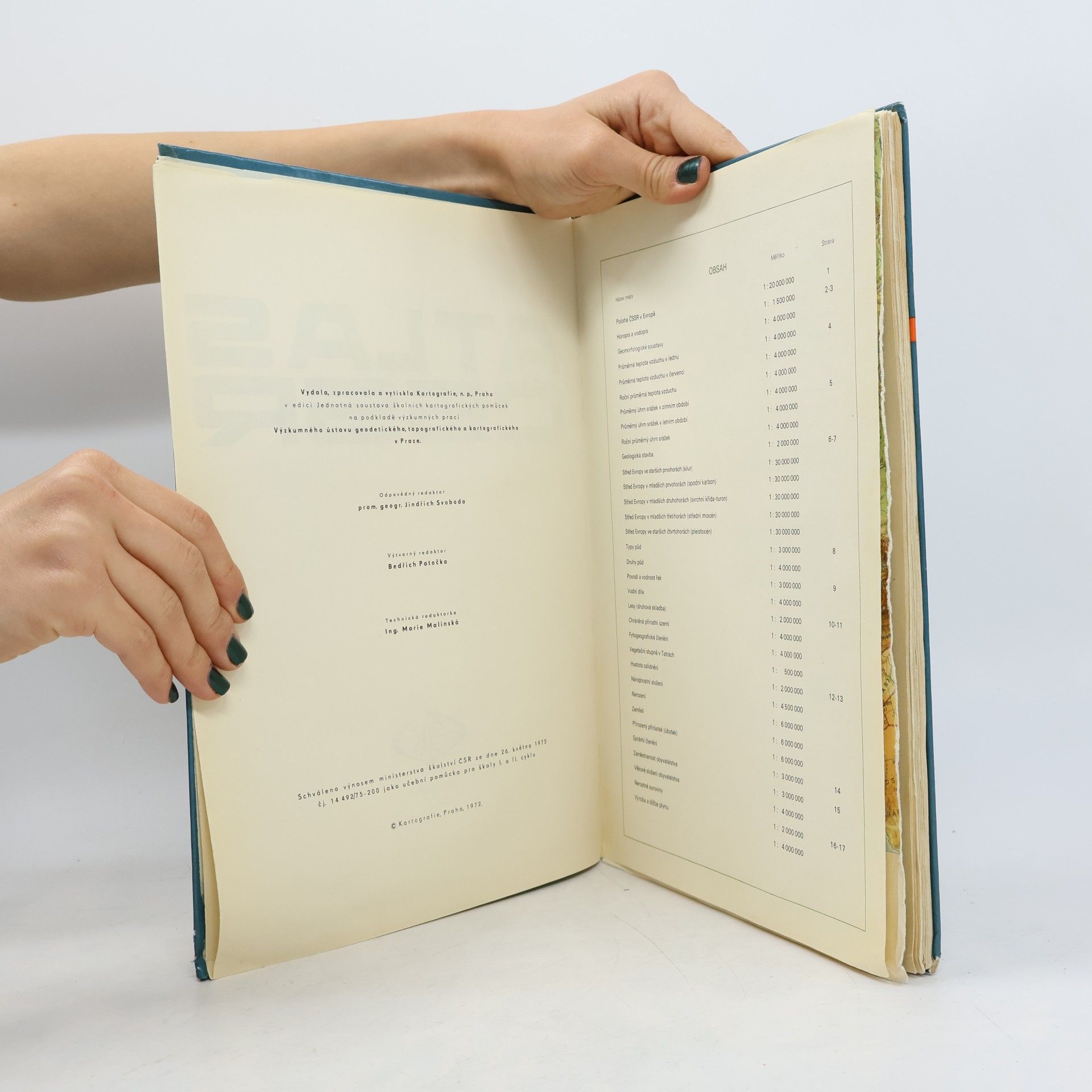 Autorenkollektiv Atlas ČSSR