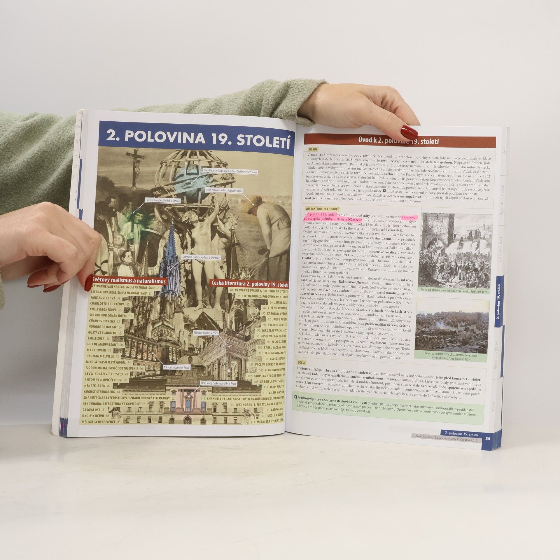 Lukáš Borovička Nová literatura 2 pro střední školy : učebnice
