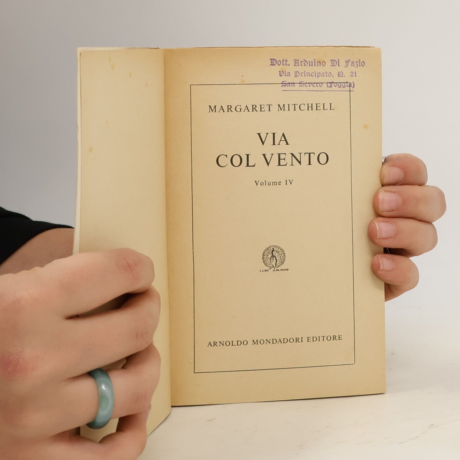 Margaret Mitchell Via Col Vento, Volume IV