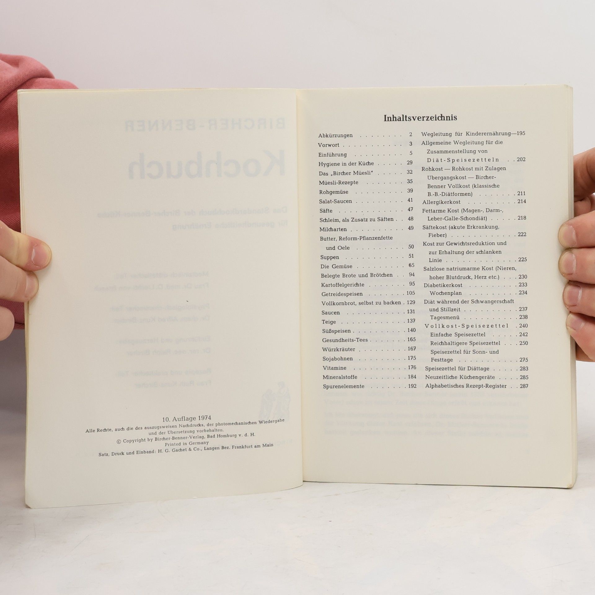 Ralph Bircher Bircher-Benner-Kochbuch