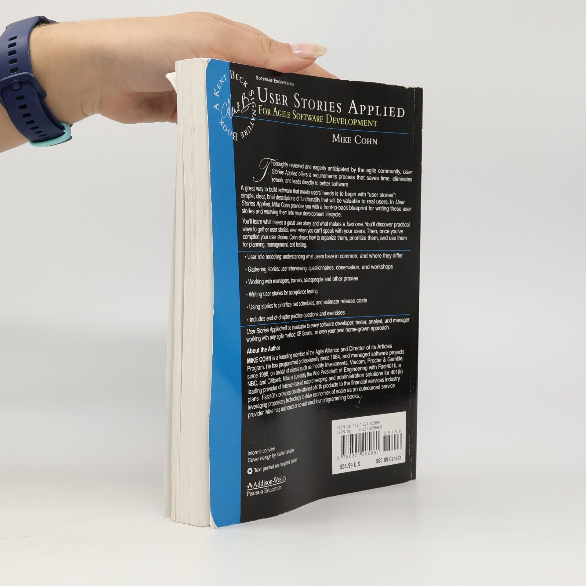 Mike Cohn User Stories Applied: For Agile Software Development