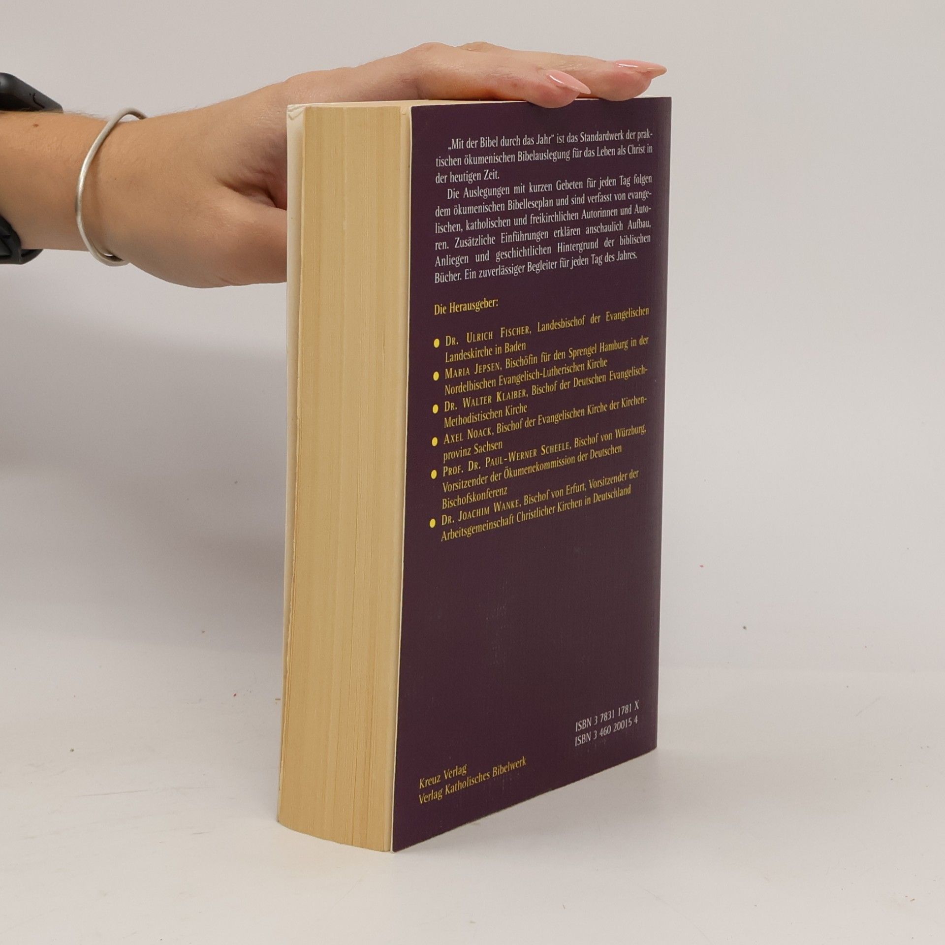 Ulrich Fischer Mit der Bibel durch das Jahr 2001