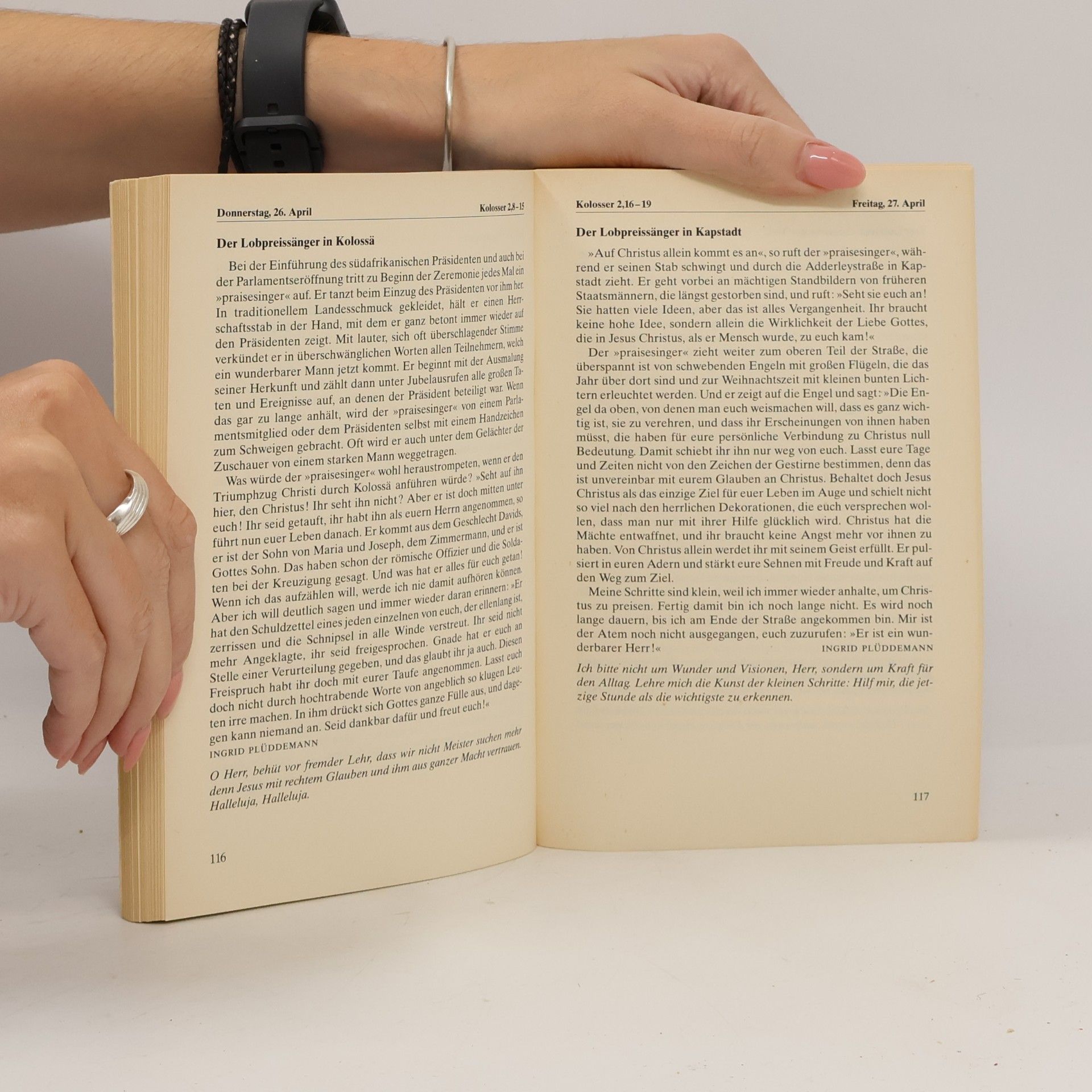 Ulrich Fischer Mit der Bibel durch das Jahr 2001