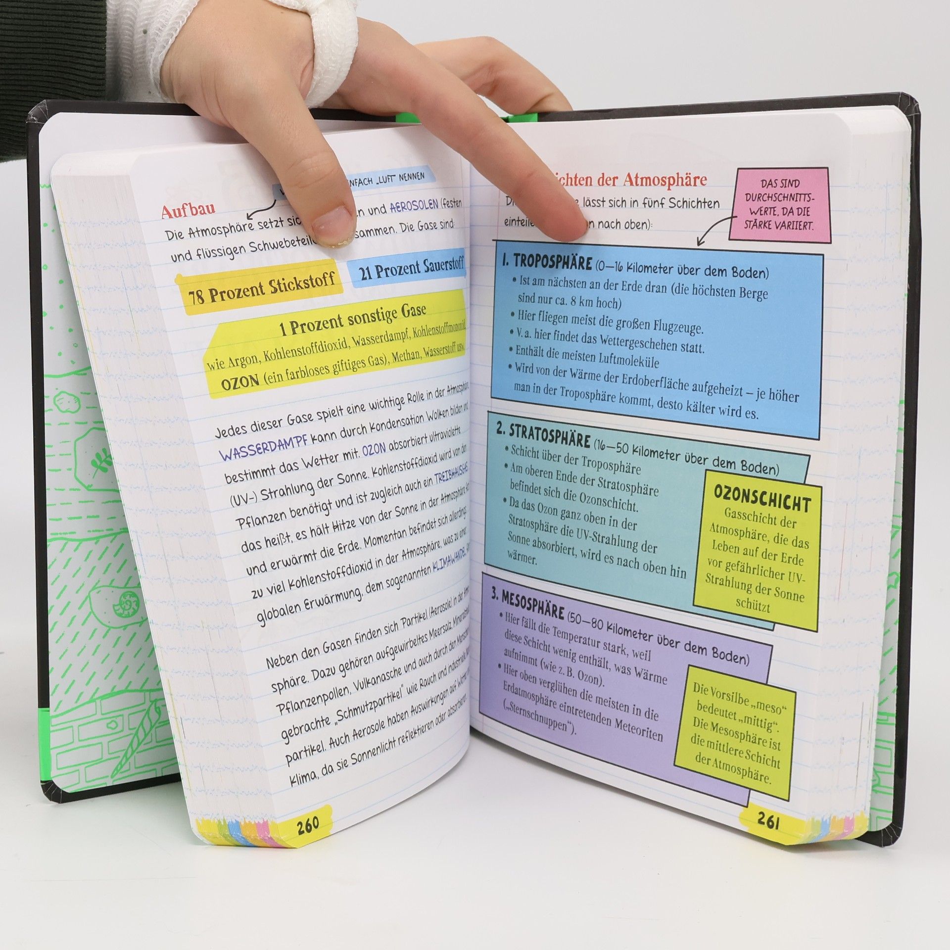 Eva Hierteis Big Fat Notebook - Alles, was du für Physik, Chemie und Bio brauchst - Das geballte Wissen von der 5. bis zur 9. Klasse. Mit Bonuswissen: Erdkunde