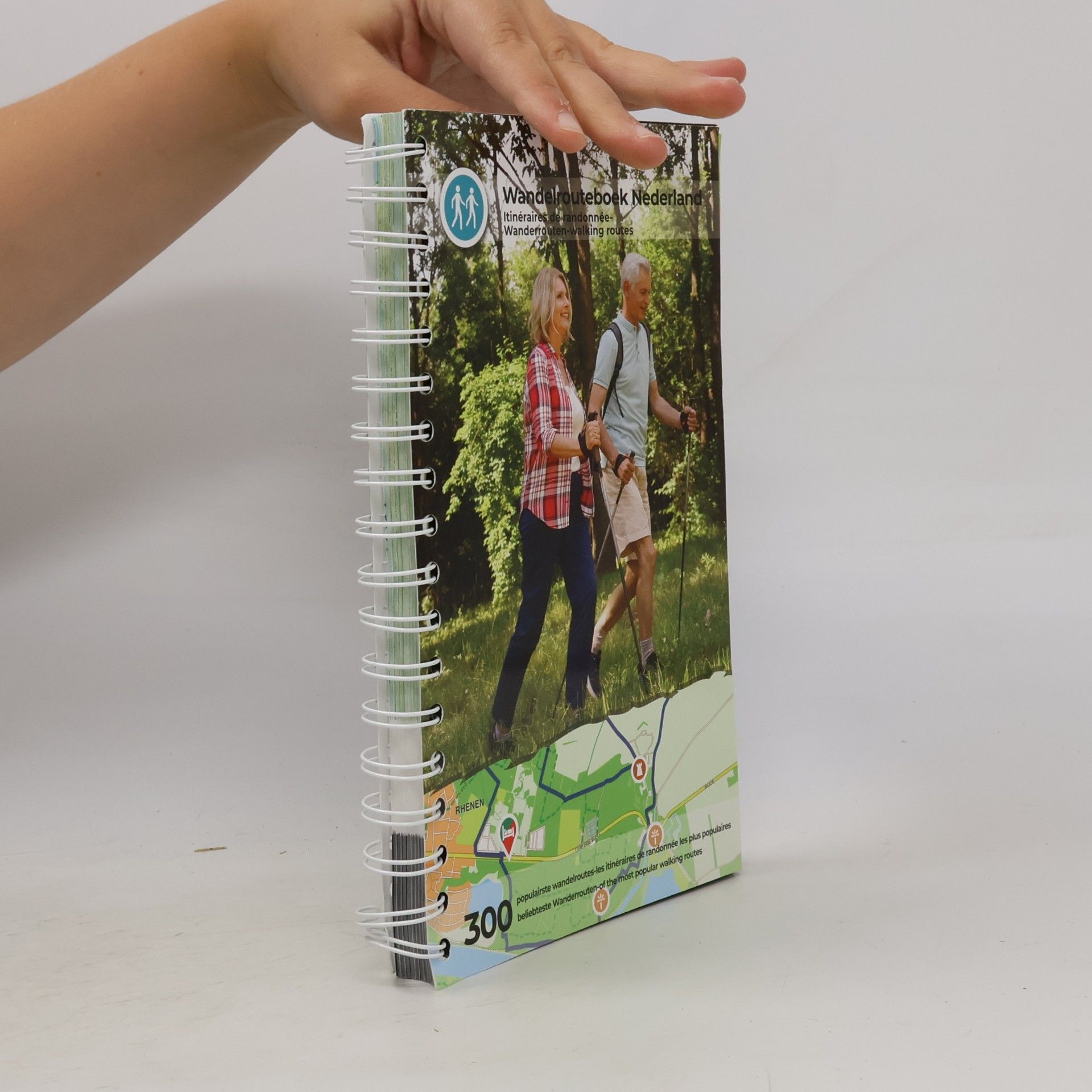 Kolektiv autorů Wandelrouteboek Nederland - 300 mooiste routes