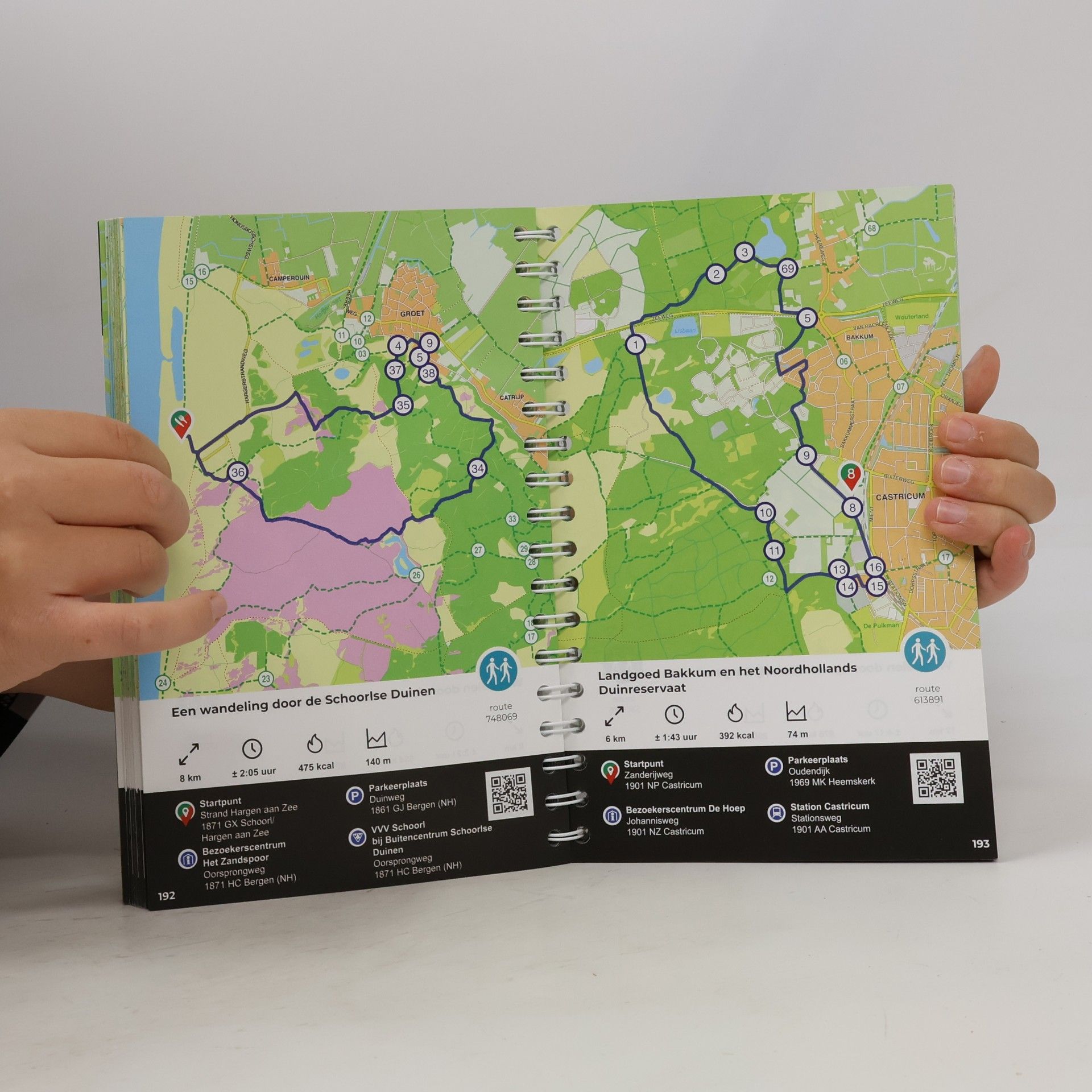 Kolektiv autorů Wandelrouteboek Nederland - 300 mooiste routes