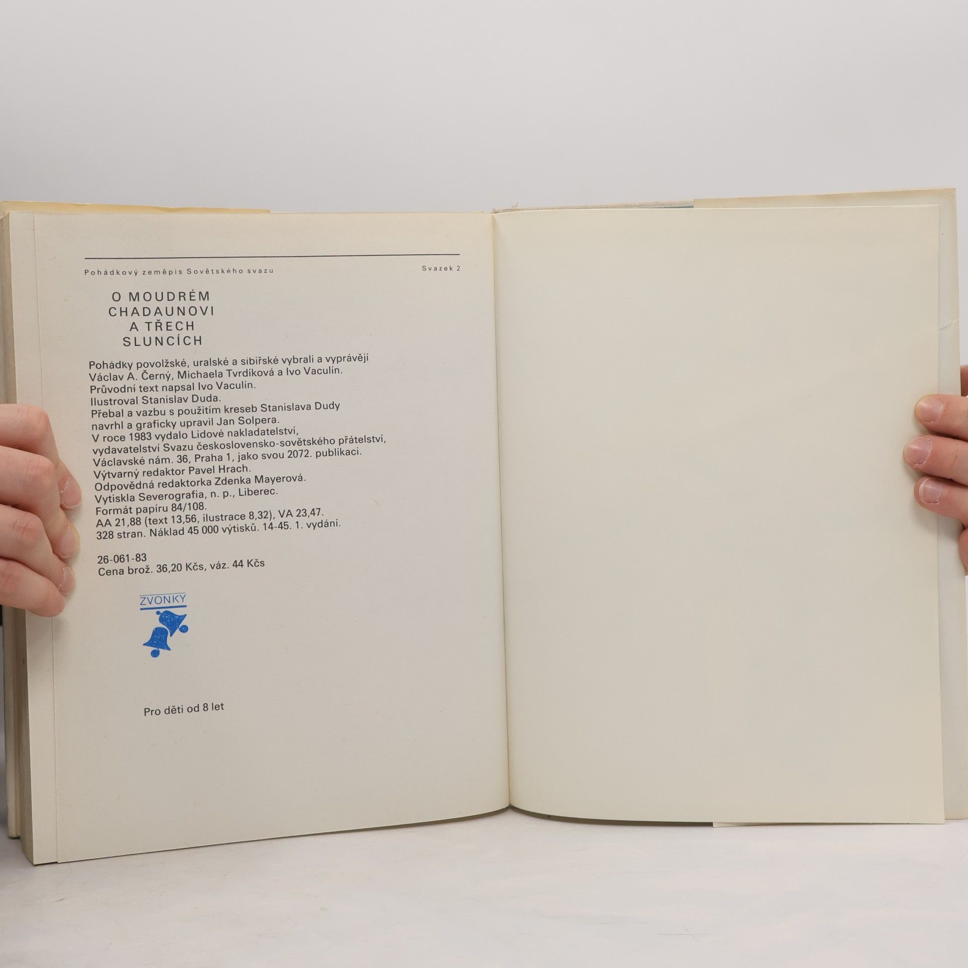 Autorenkollektiv O mudrém Chadaunovi a třech sluncích a jiné pohádky