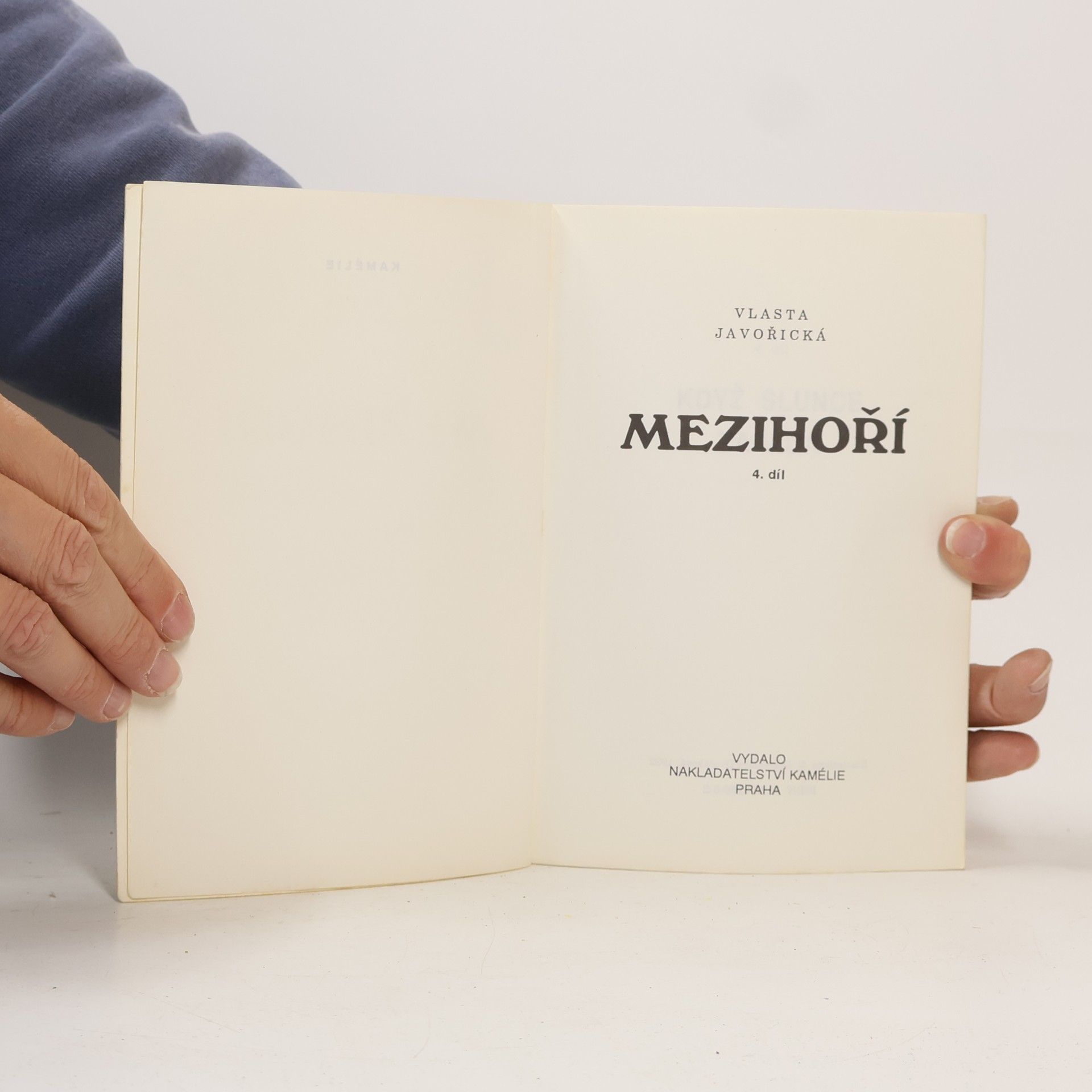 Vlasta Javořická Mezihoří 1.-4. díl