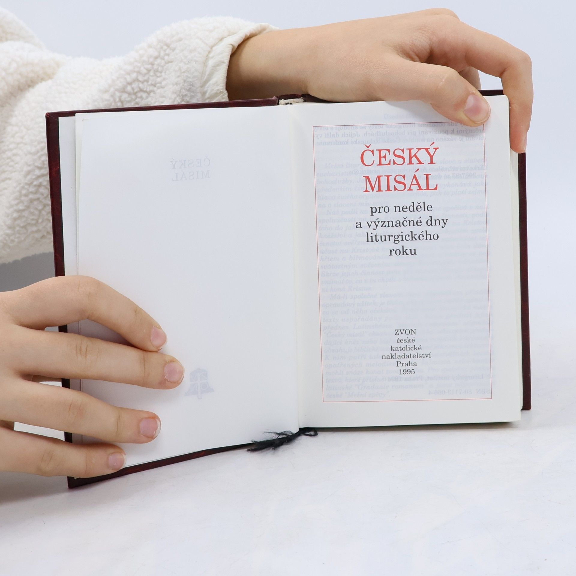 Various authors Český misál pro neděle a význačné dny liturgického roku