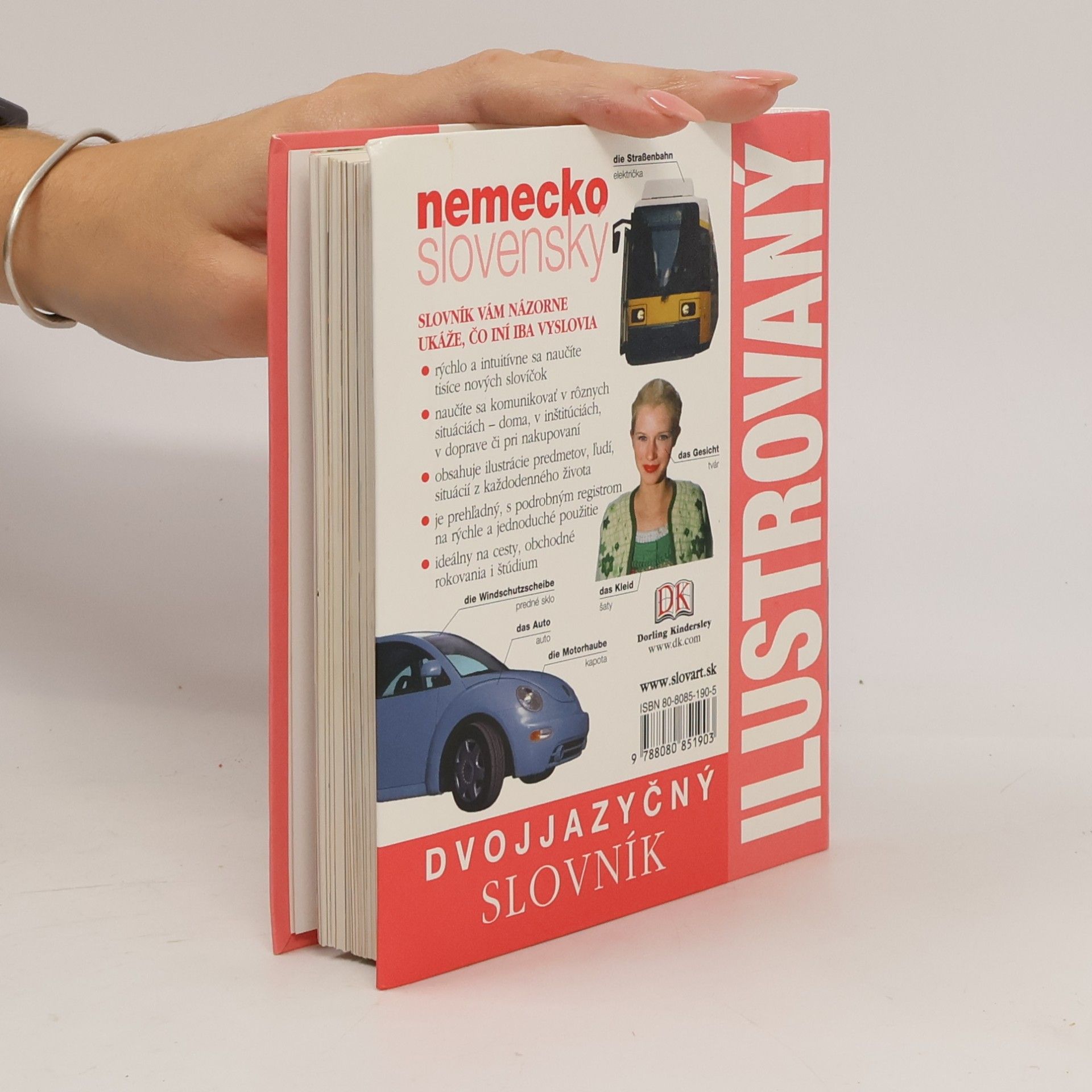 Collectif d'auteurs Dvojjazyčný nemecko slovenský ilustrovaný slovník
