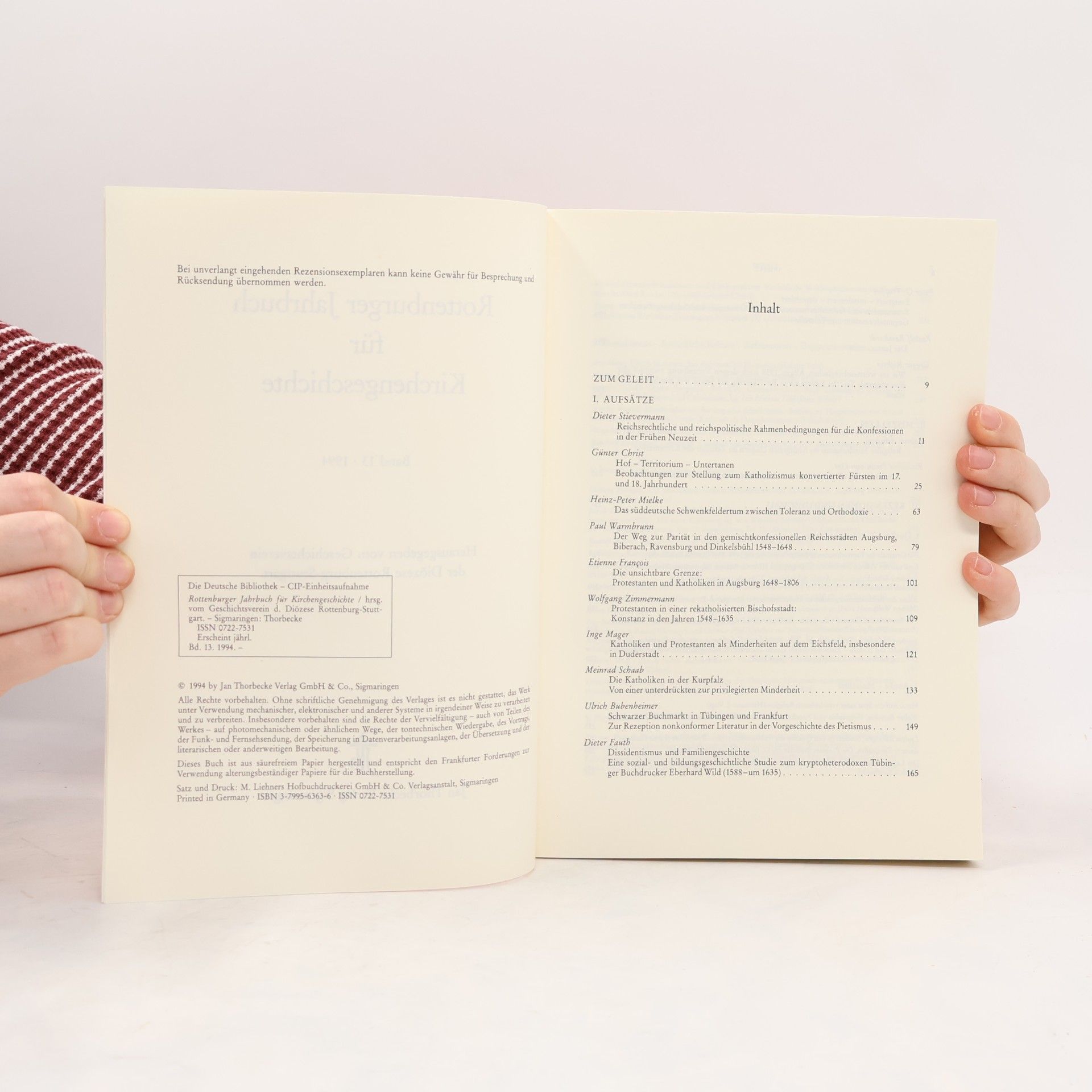 Rottenburger Jahrbuch für Kirchengeschichte