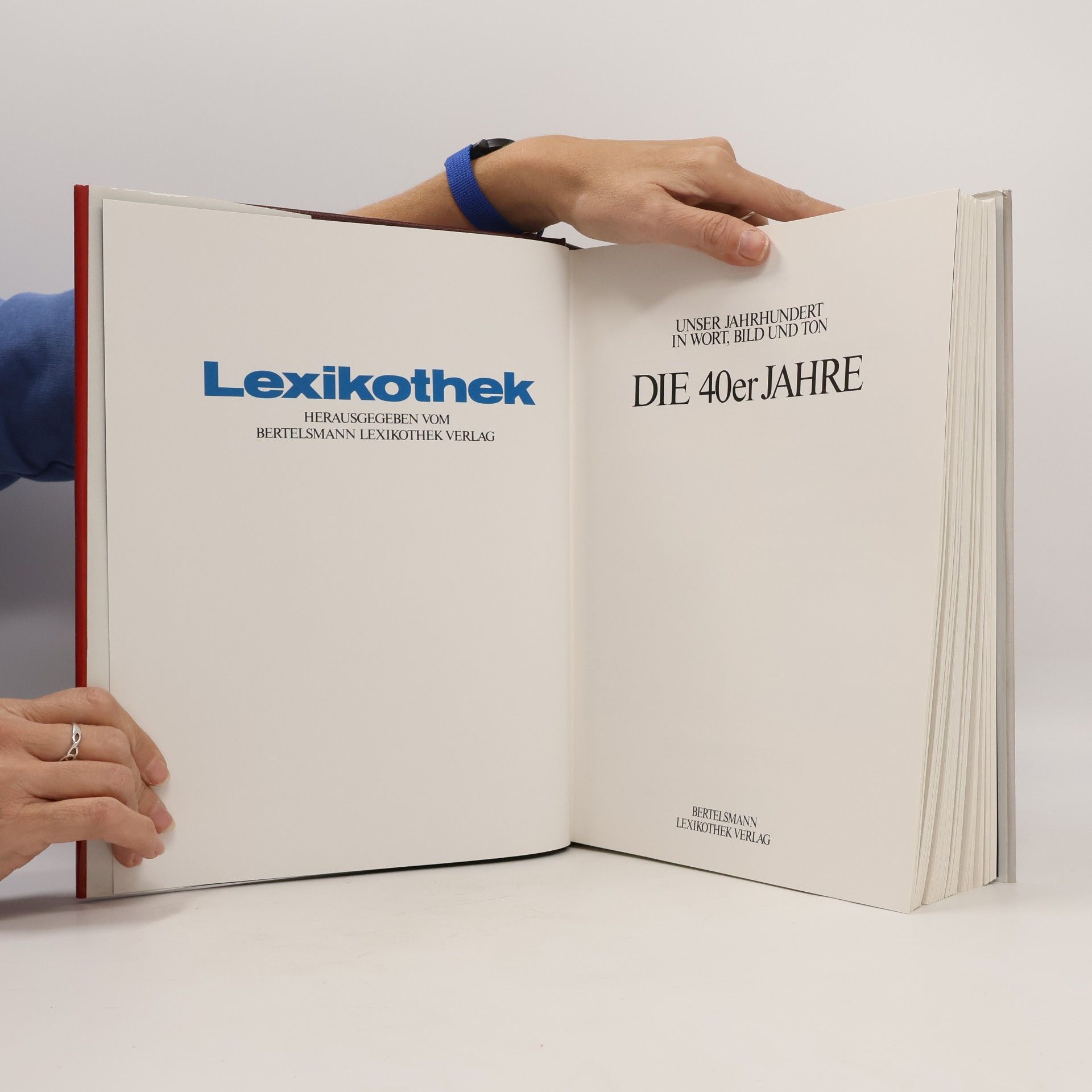 AA.VV. Die grosse Bertelsmann Lexikothek. Die 40er Jahre