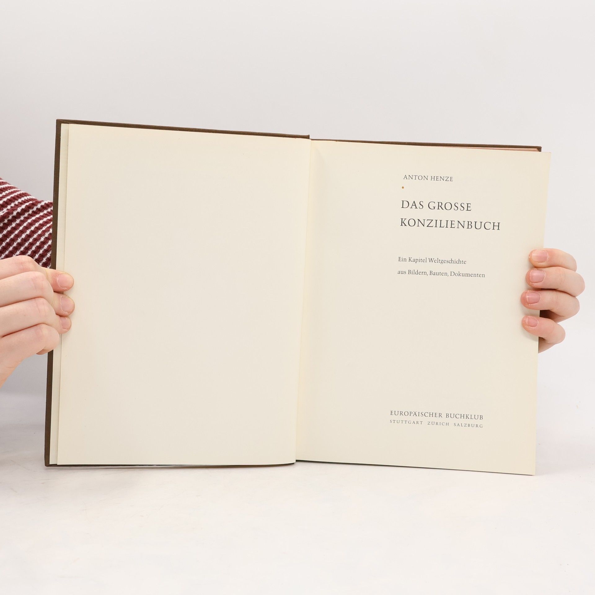 Anton Henze Das große Konzilienbuch
