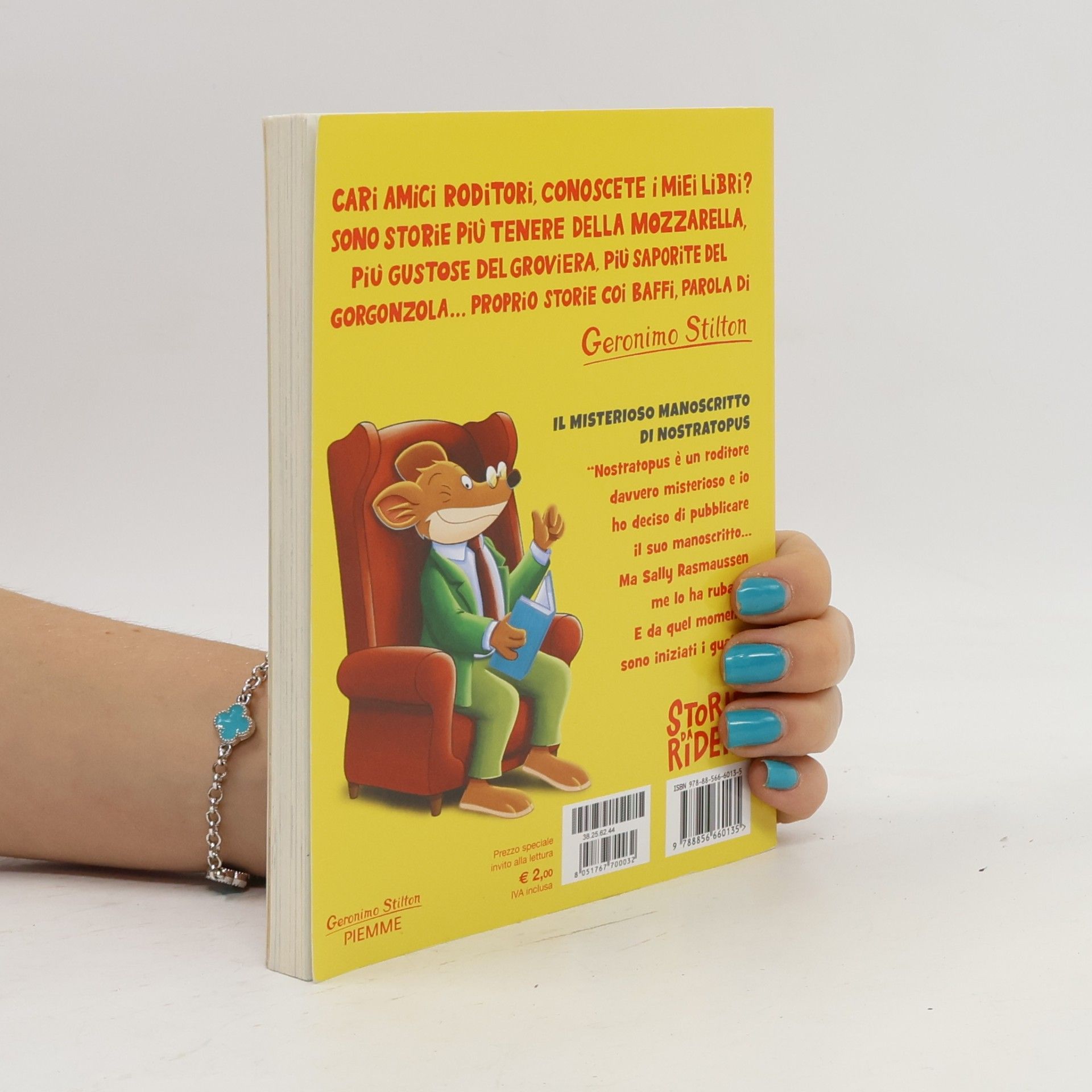 Elisabetta Dami Geronimo Stilton - 1: Il misterioso manoscritto di Nostratopus