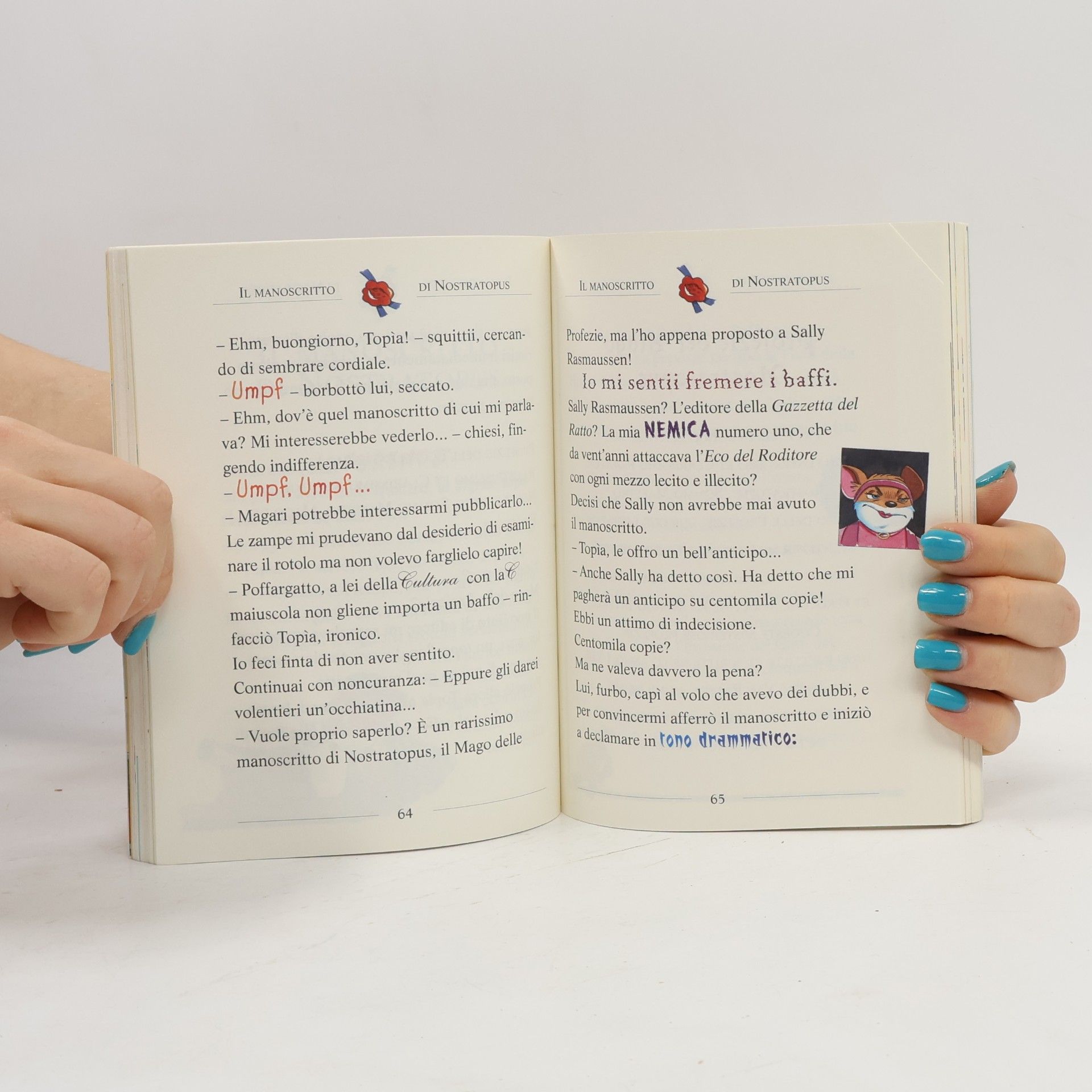 Elisabetta Dami Geronimo Stilton - 1: Il misterioso manoscritto di Nostratopus
