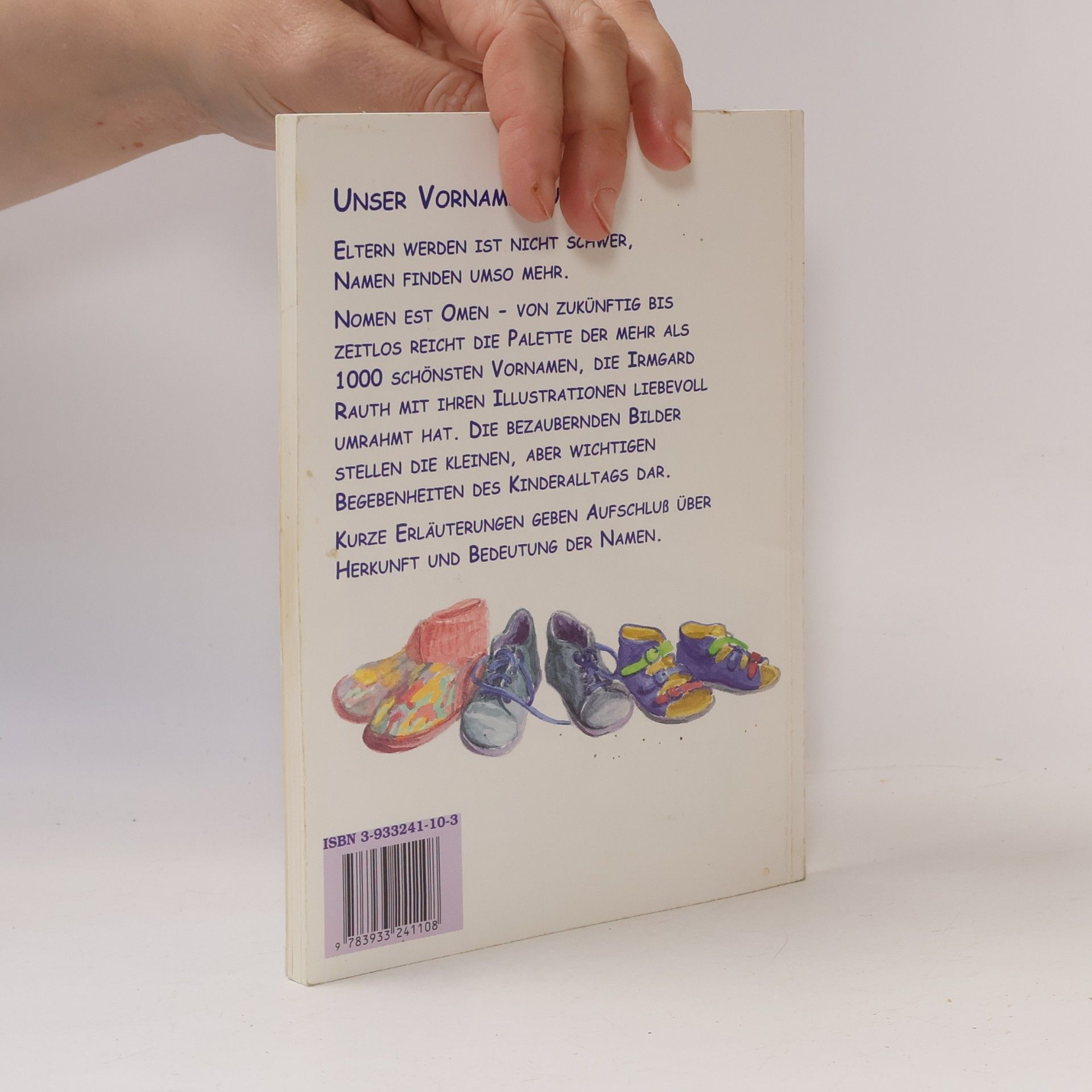 Irmgard Rauth Unser Vornamenbuch