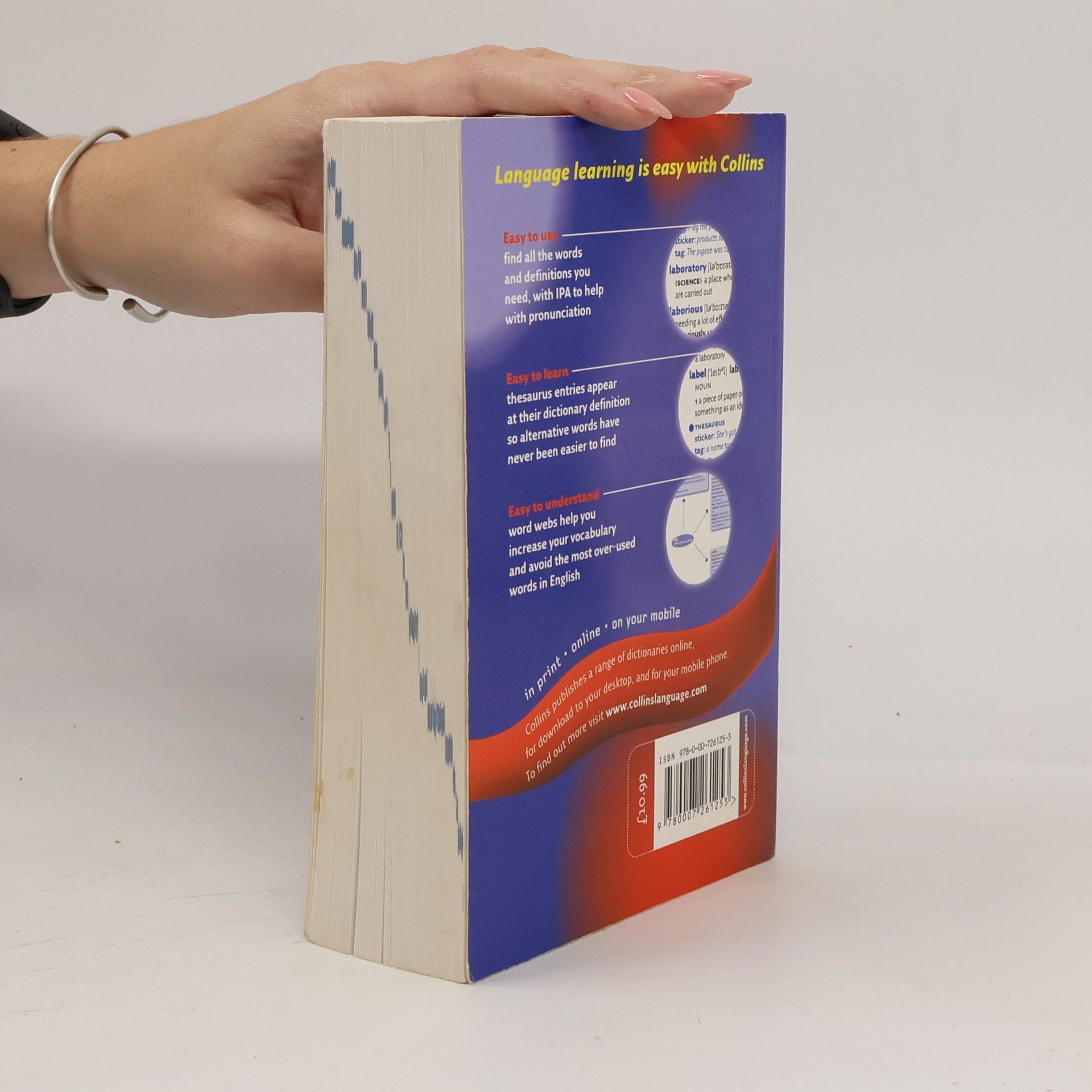 Autorenkollektiv Collins Easy Learning English Study Dictionary with IPA