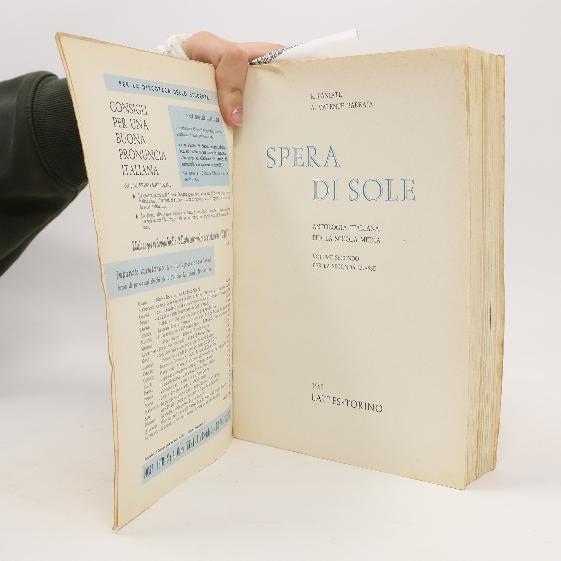 E. Paniate Spera di sole 2