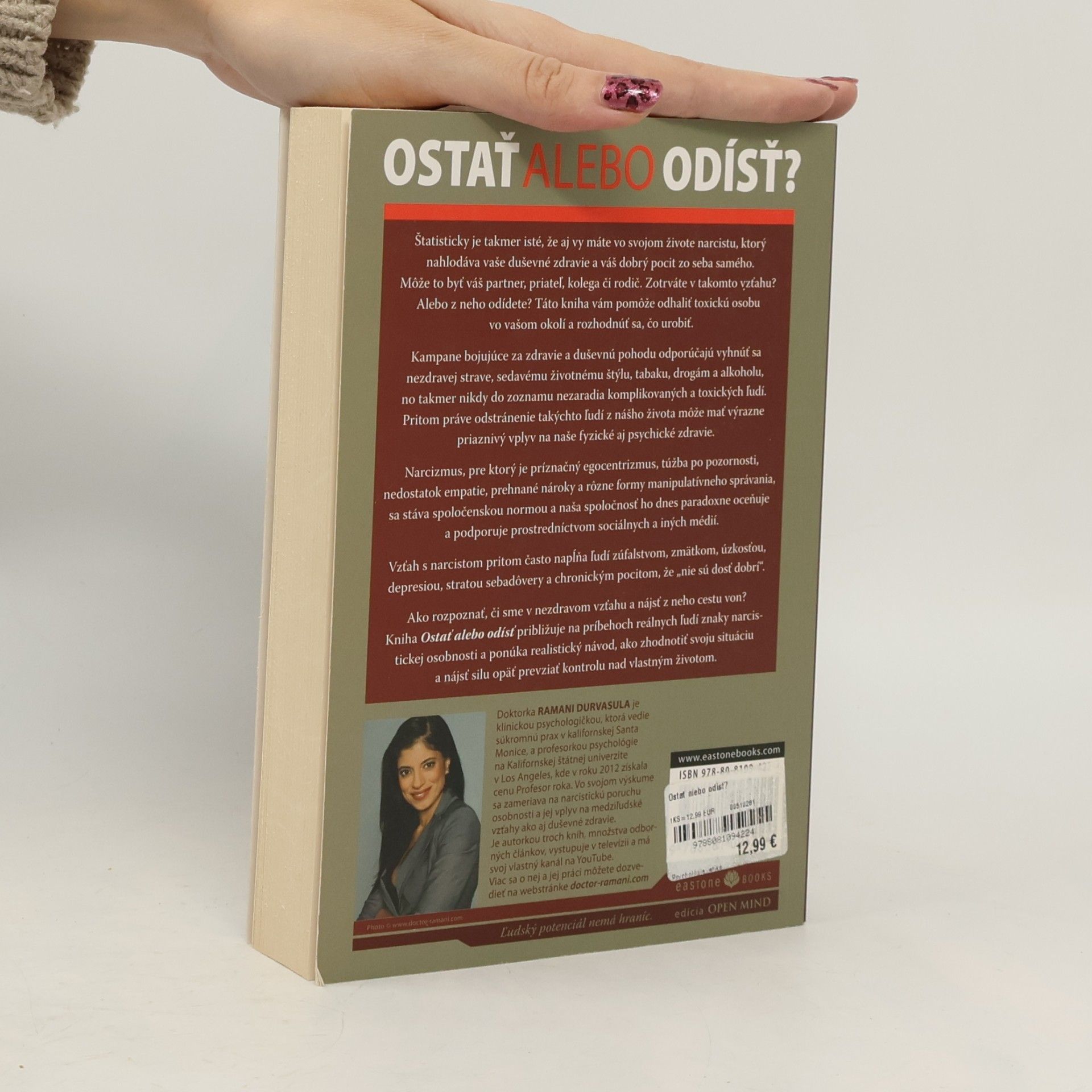 Ramani S. Durvasula Ostať alebo odísť?