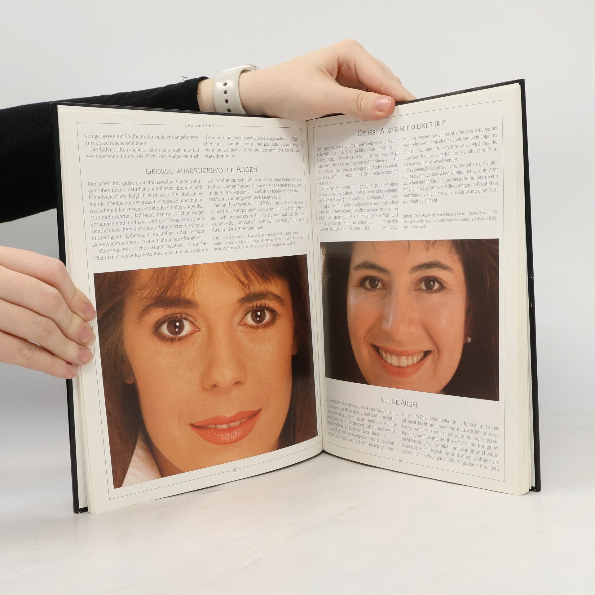Julia Parker Das Gesicht. Spiegelbild des Charakters