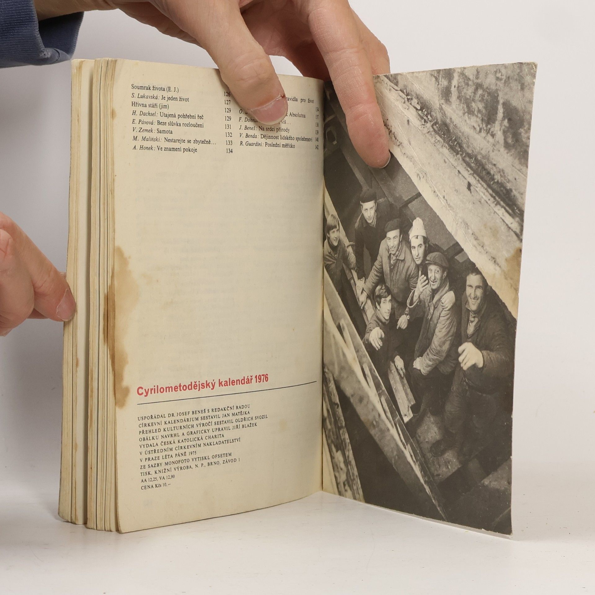 Kolektiv autorů Cyrilometodějský kalendář 1976