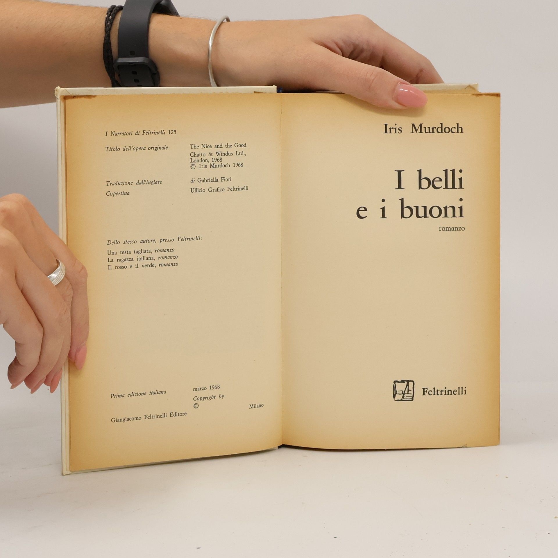 Iris Murdoch I belli e i buoni