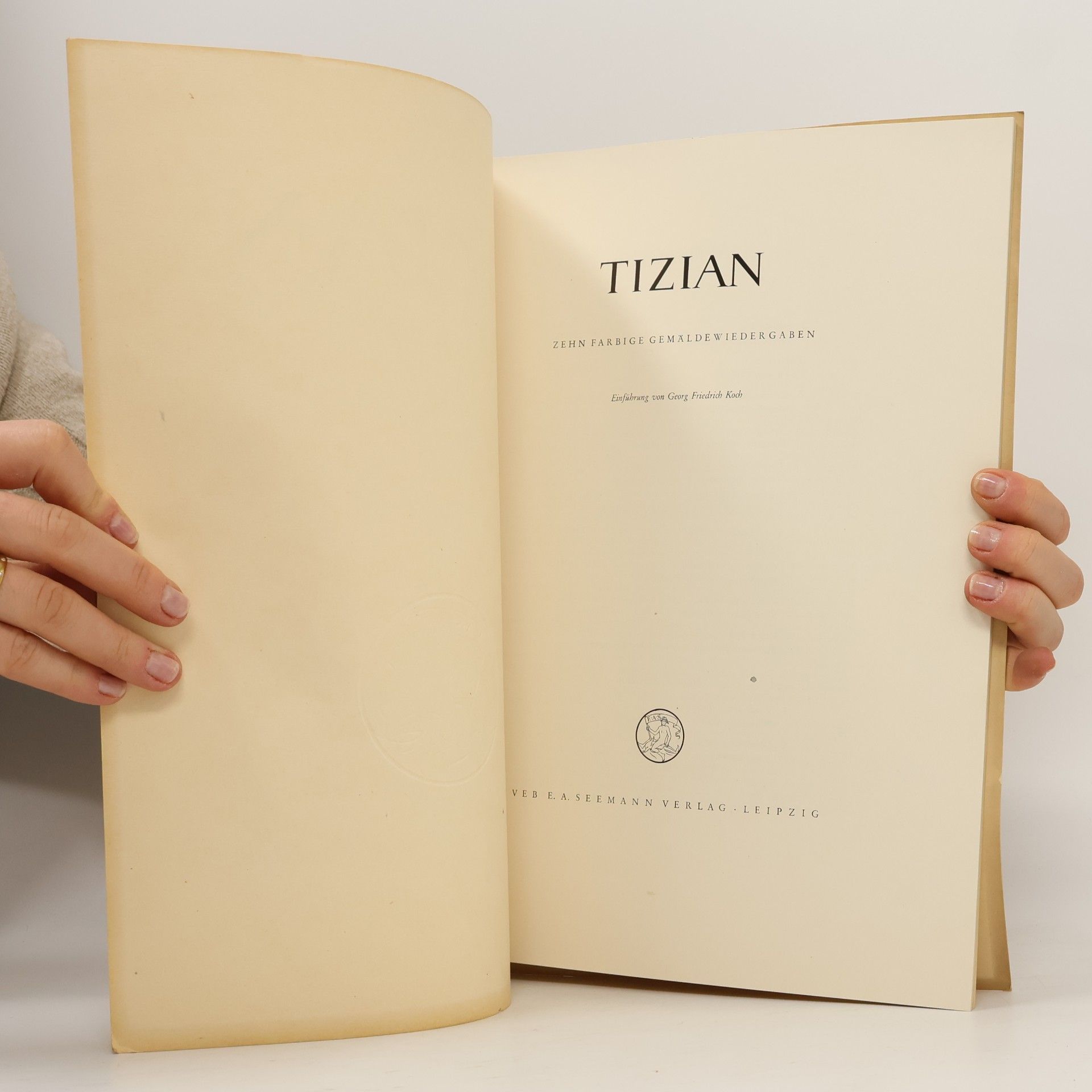 Autorenkollektiv Tizian. Farbige Gemäldewiedergaben. Mappe 126