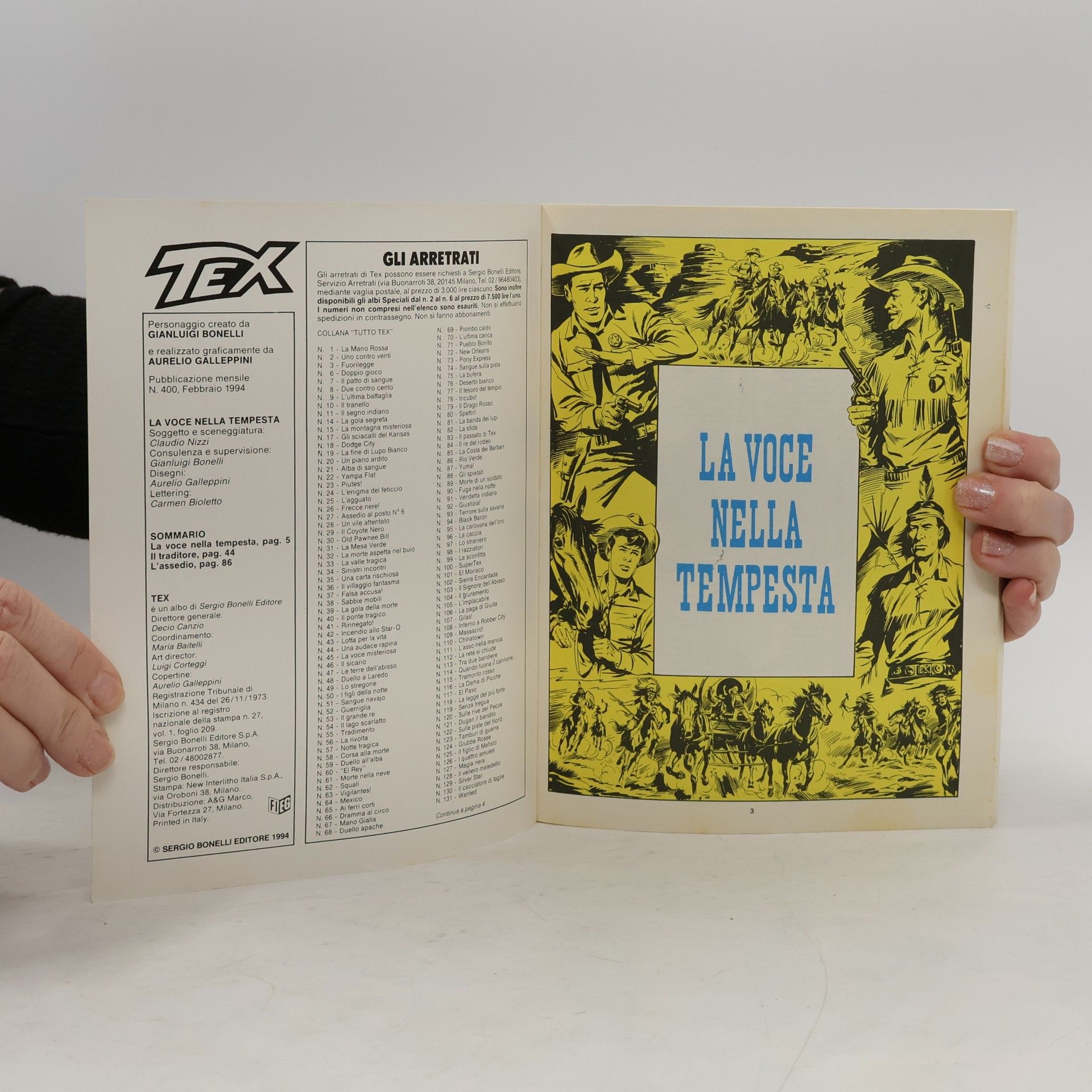 Various authors Tex 400: A colori!