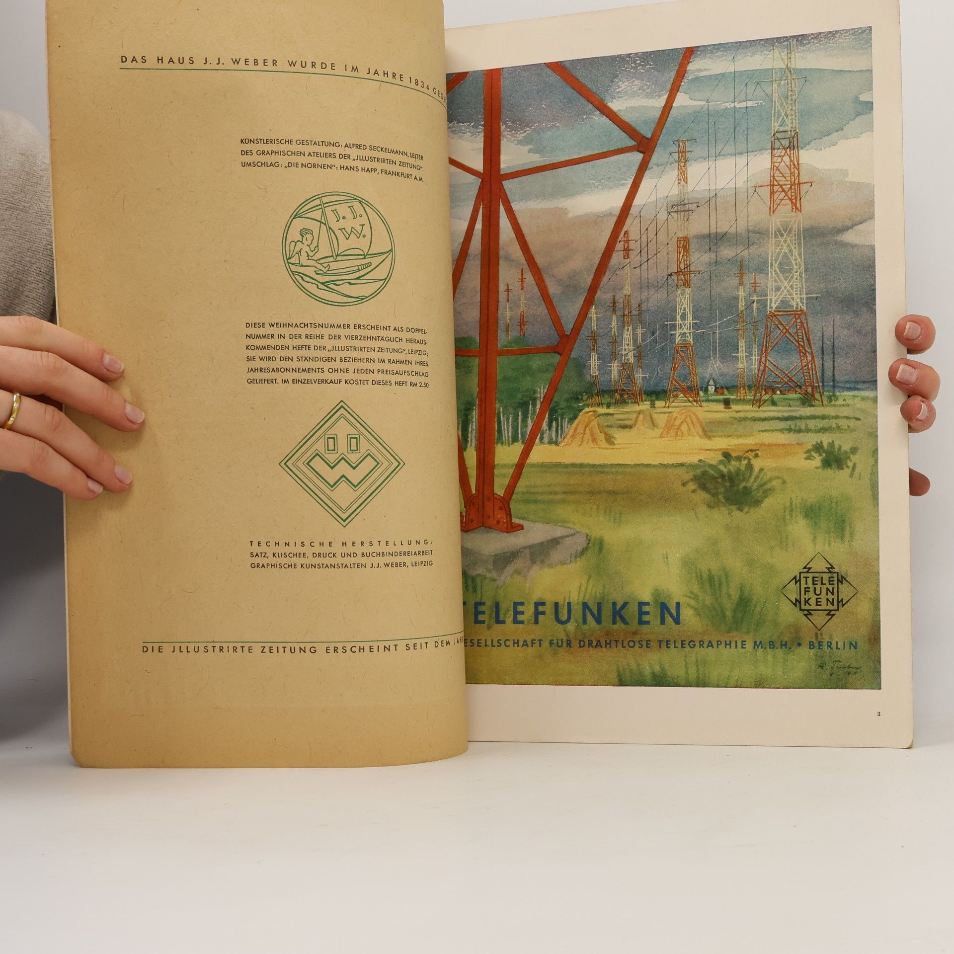Hans Happ Illustrirte Zeitung. Weihnachten 1941