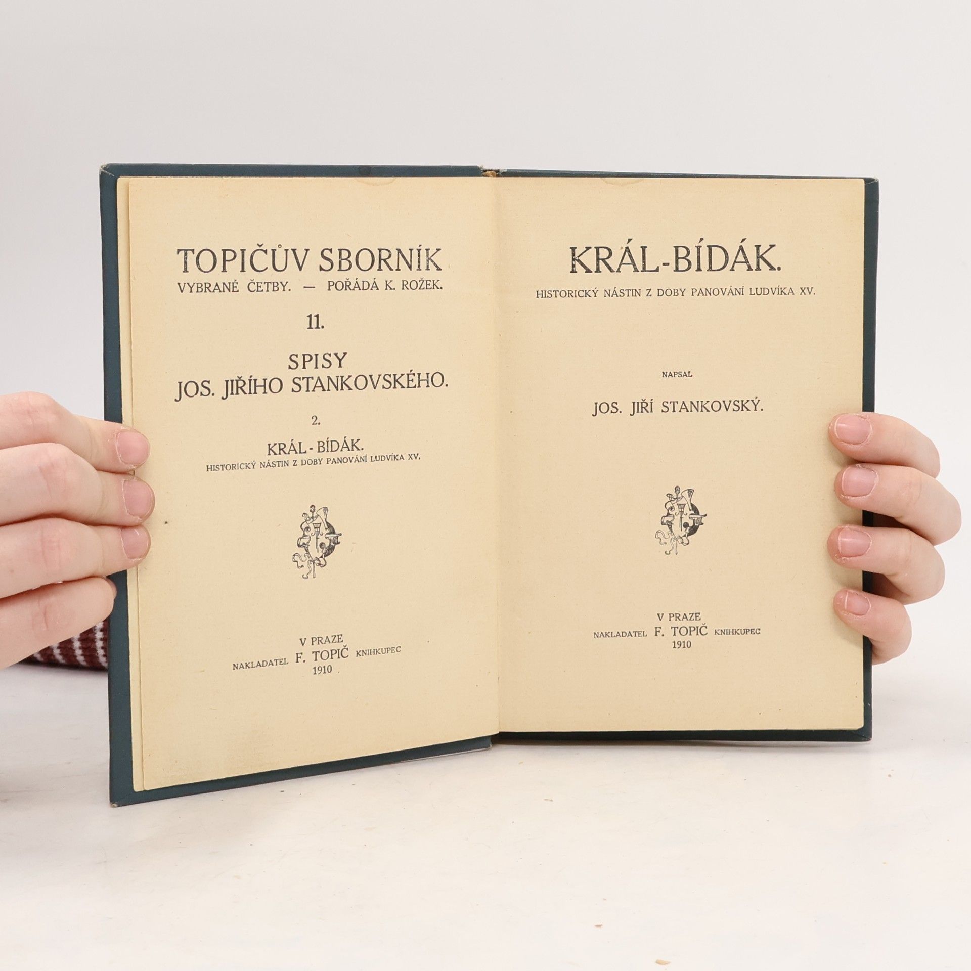 Josef Jiří Stankovský Král-bídák