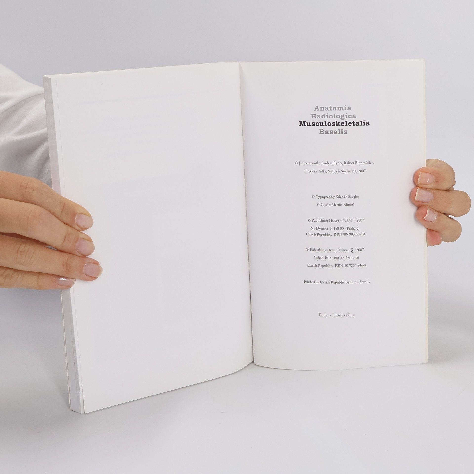 Jiří Neuwirth Anatomia Radiologica Musculoskeletatis Basalis