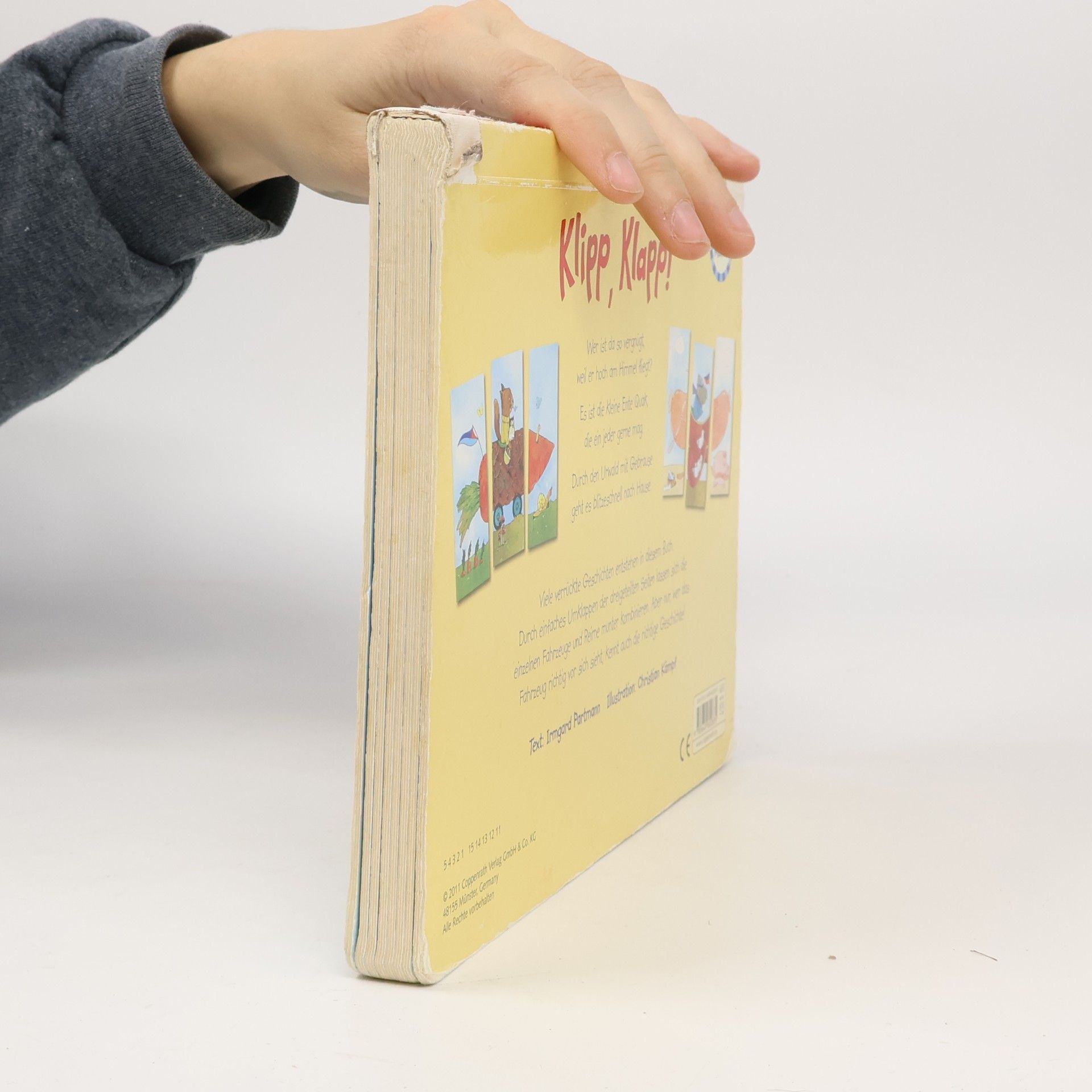 Irmgard Partmann Bücher für die Kleinsten: Klipp, Klapp! Wer fährt denn da?