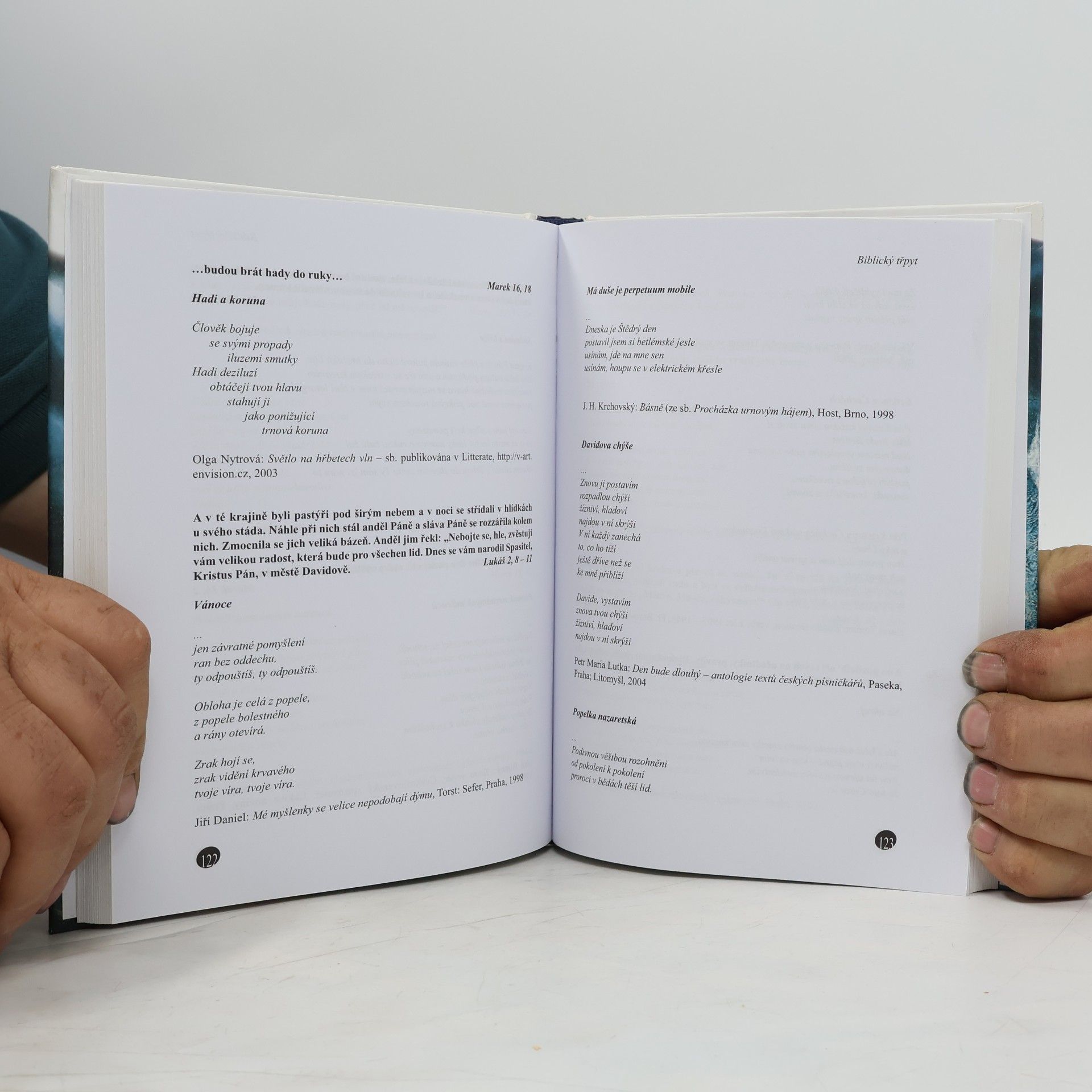 Milan Balabán Biblický třpyt v české poezii XX. století : Ohlasy Nového zákona