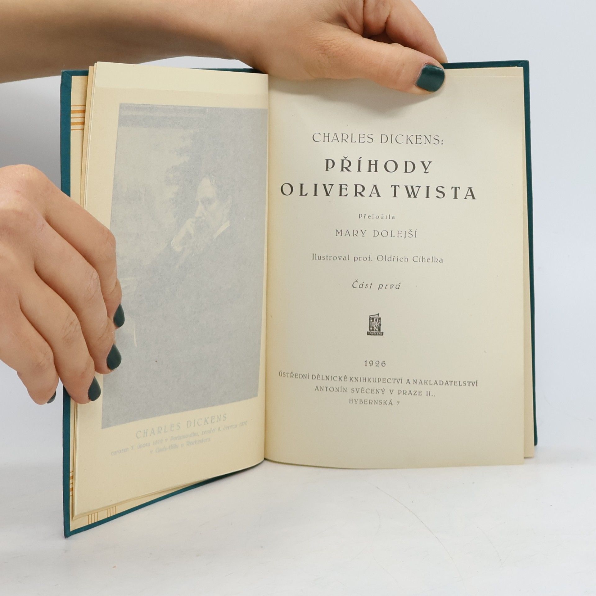 Charles Dickens Příhody Olivera Twista I.