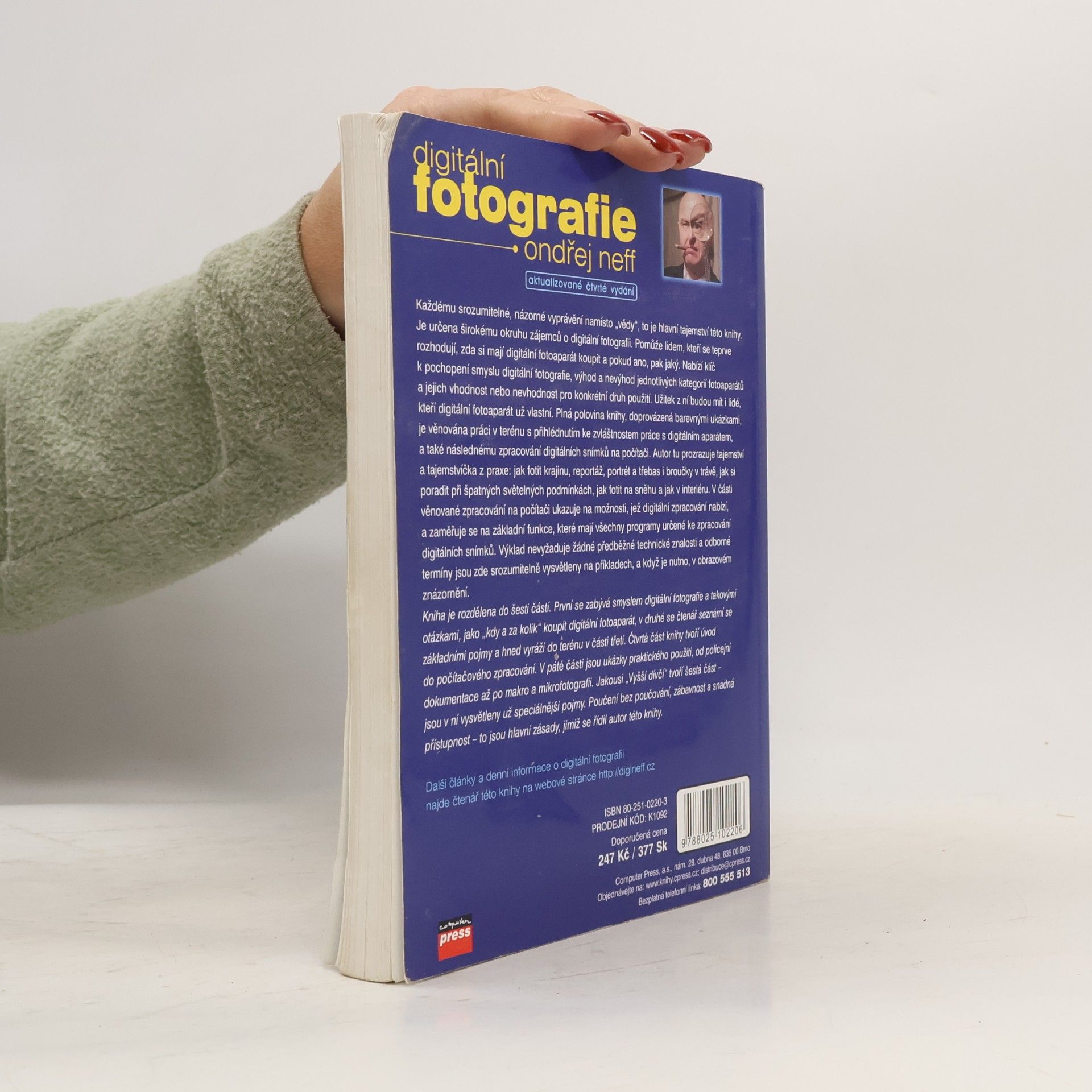 Ondřej Neff Tajná kniha digitální fotografie