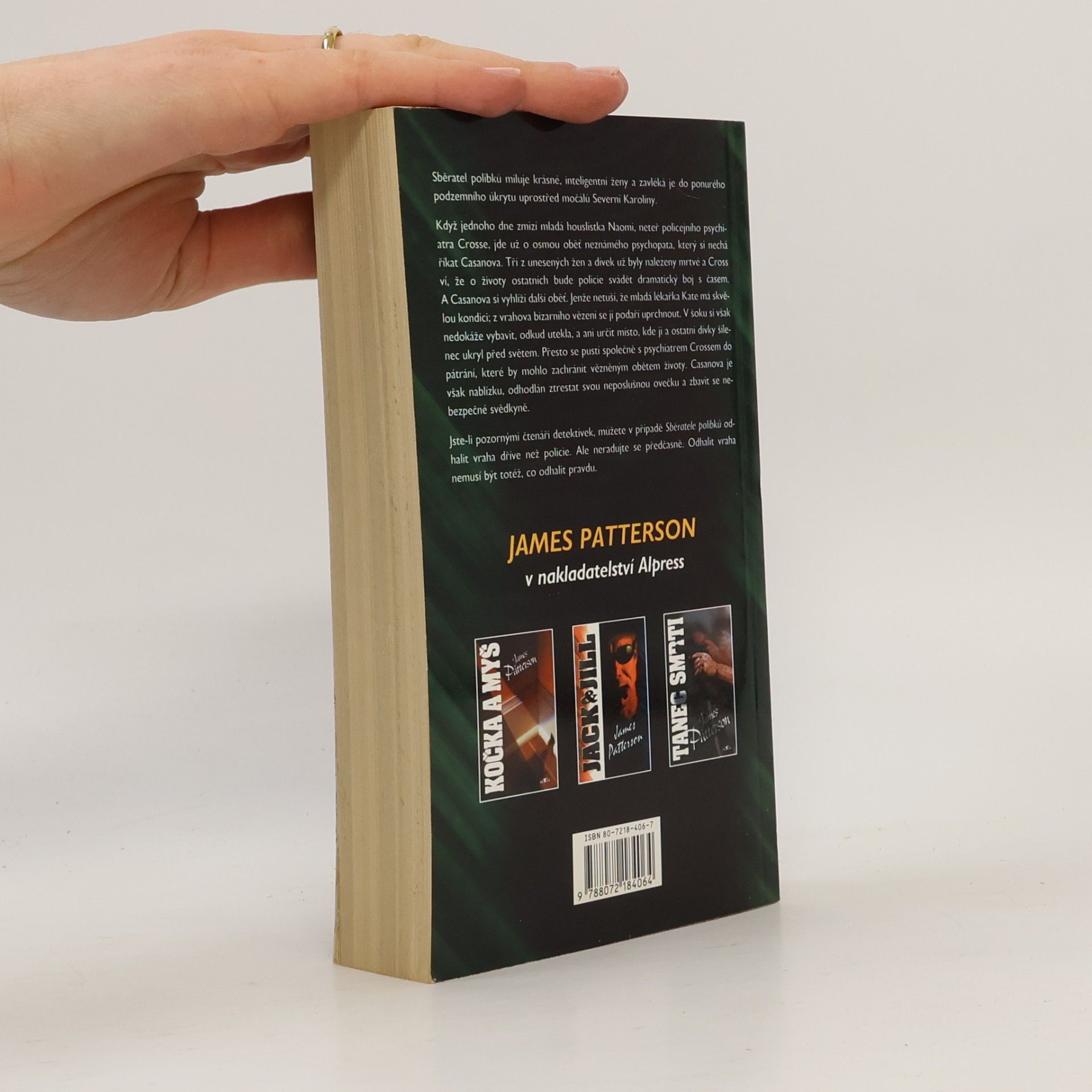 James Patterson Sběratel polibků