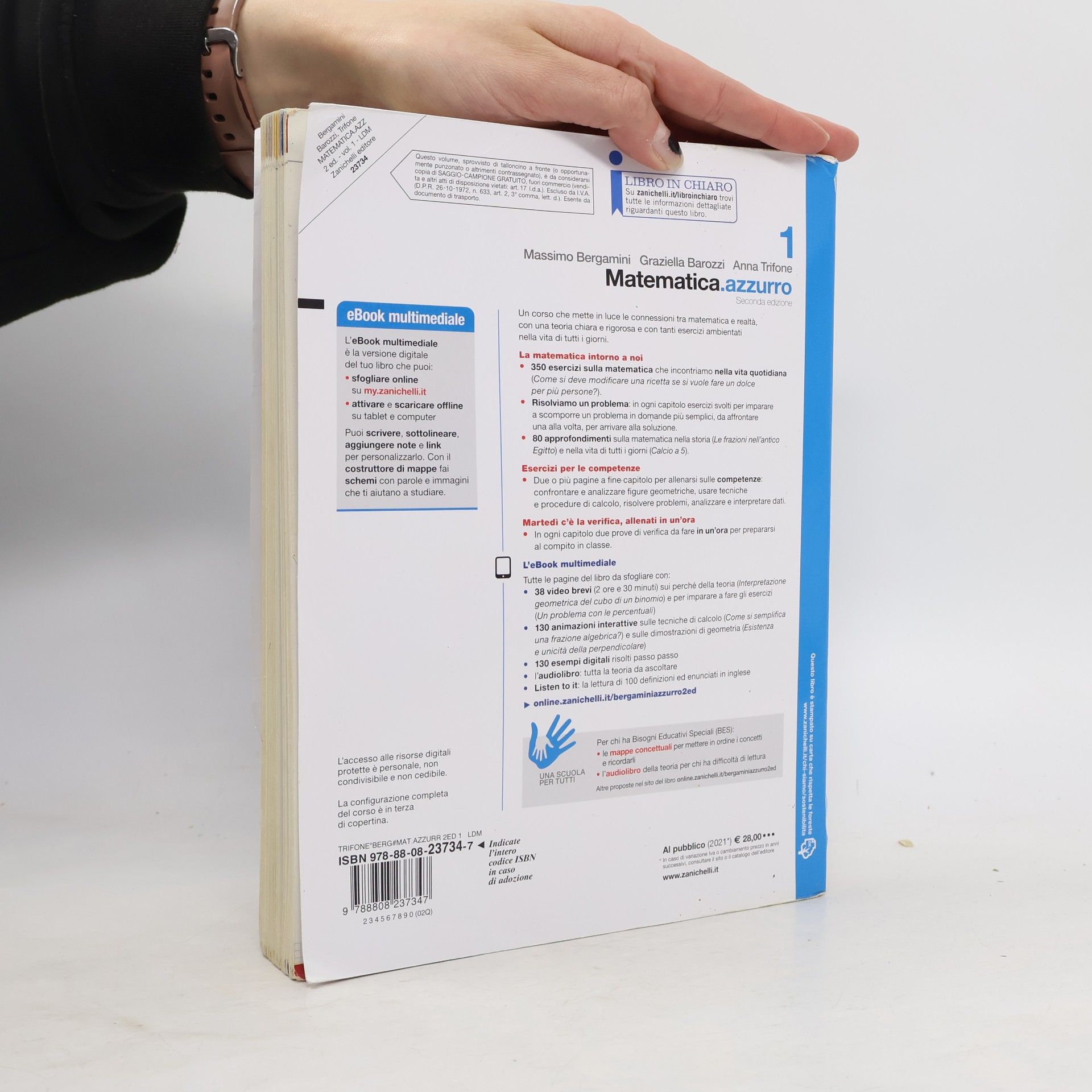 Massimo Bergamini Matematica.azzurro. Per le Scuole superiori.