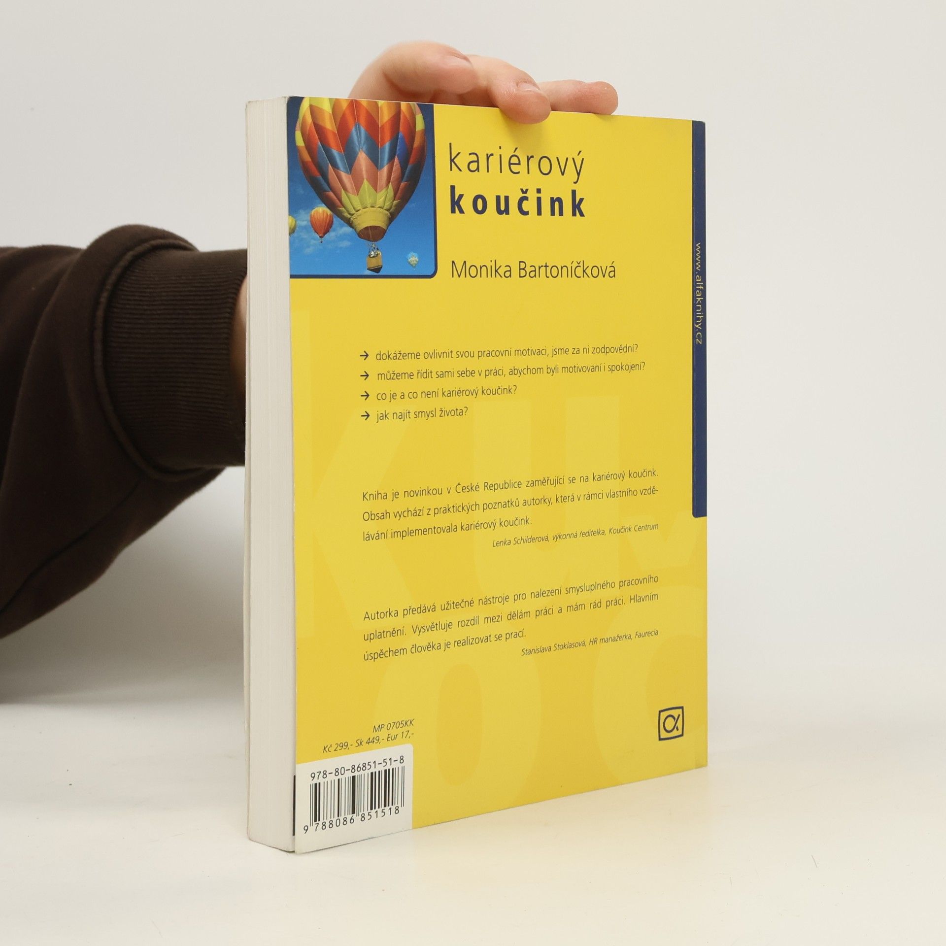 Monika Bartoníčková Kariérový koučink