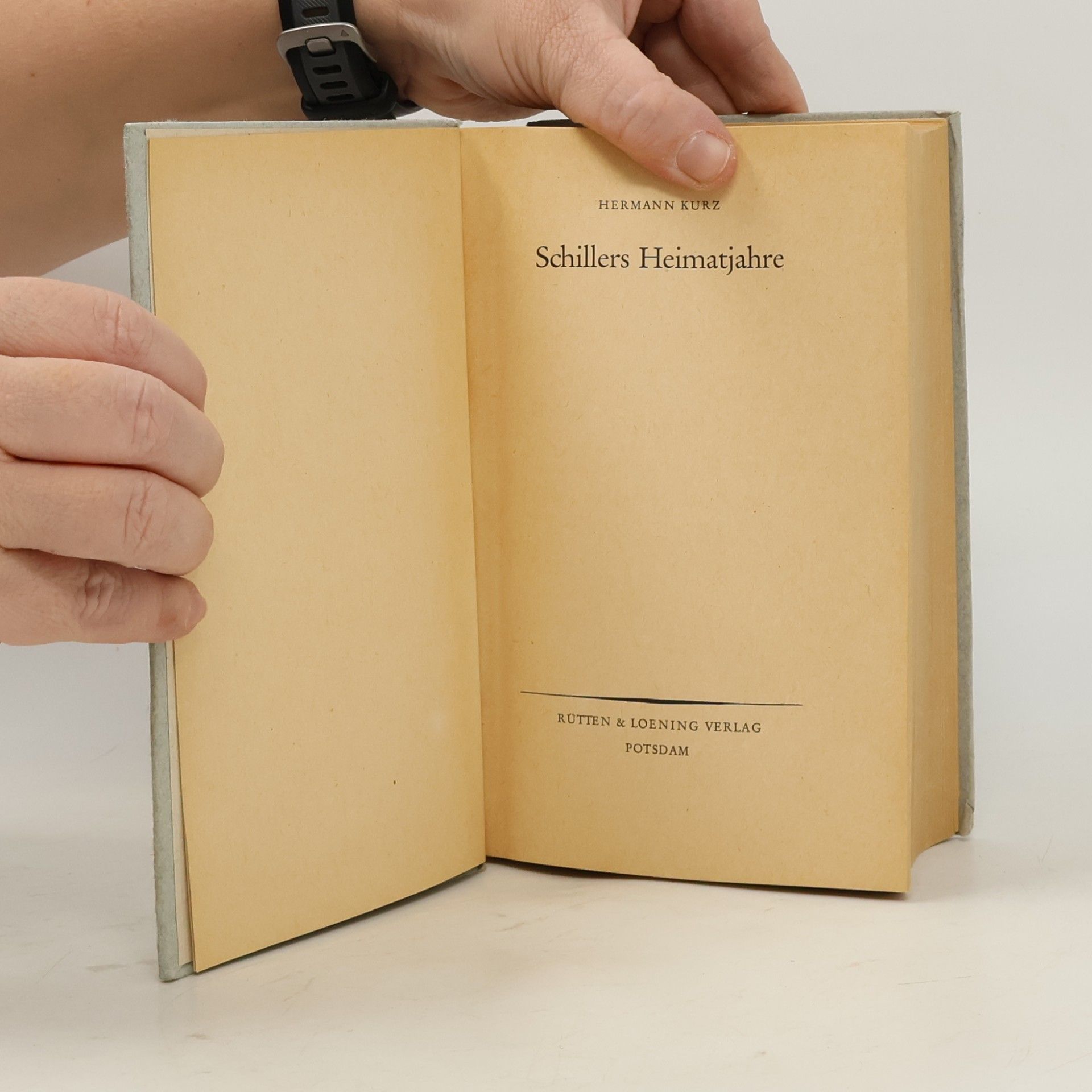 Hermann Kurz Schillers Heimatjahre