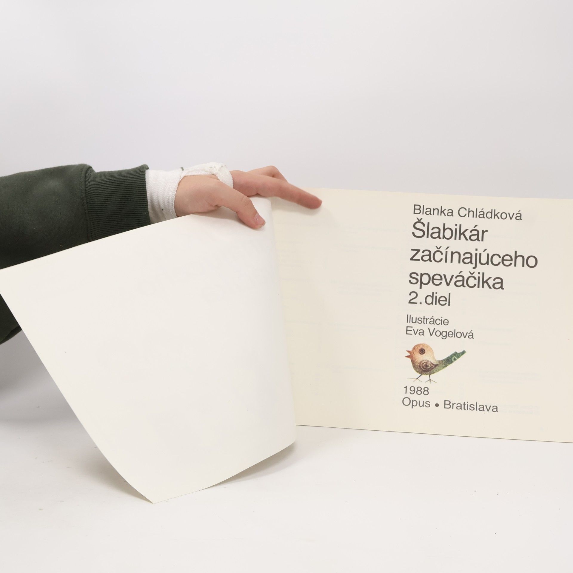 Blanka Chládková Šlabikár začínajúceho speváčika 2