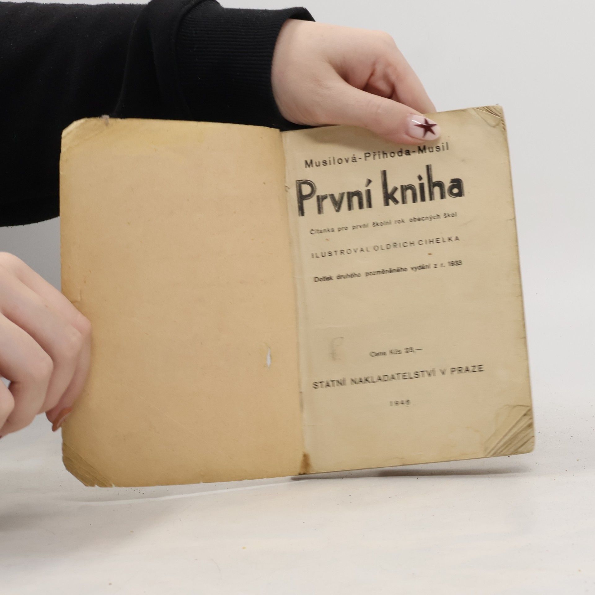 Vilma Musilová První kniha