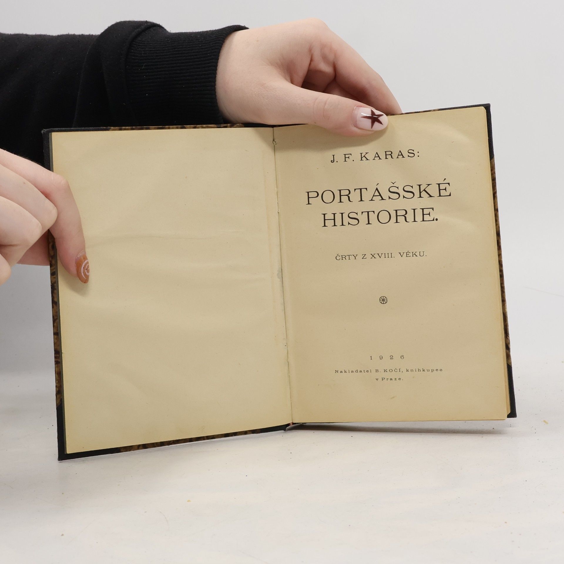 J.F. Karas Portášské historie