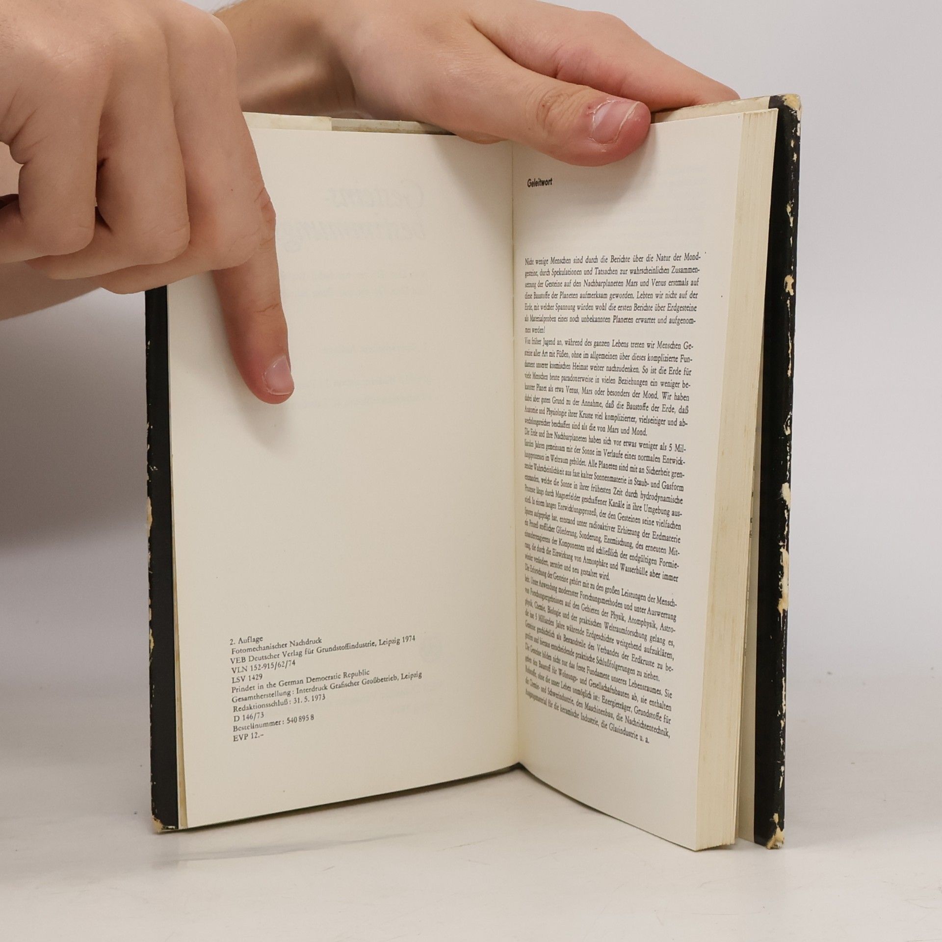 Rudolf Jubelt Gesteins-bestimmungsbuch