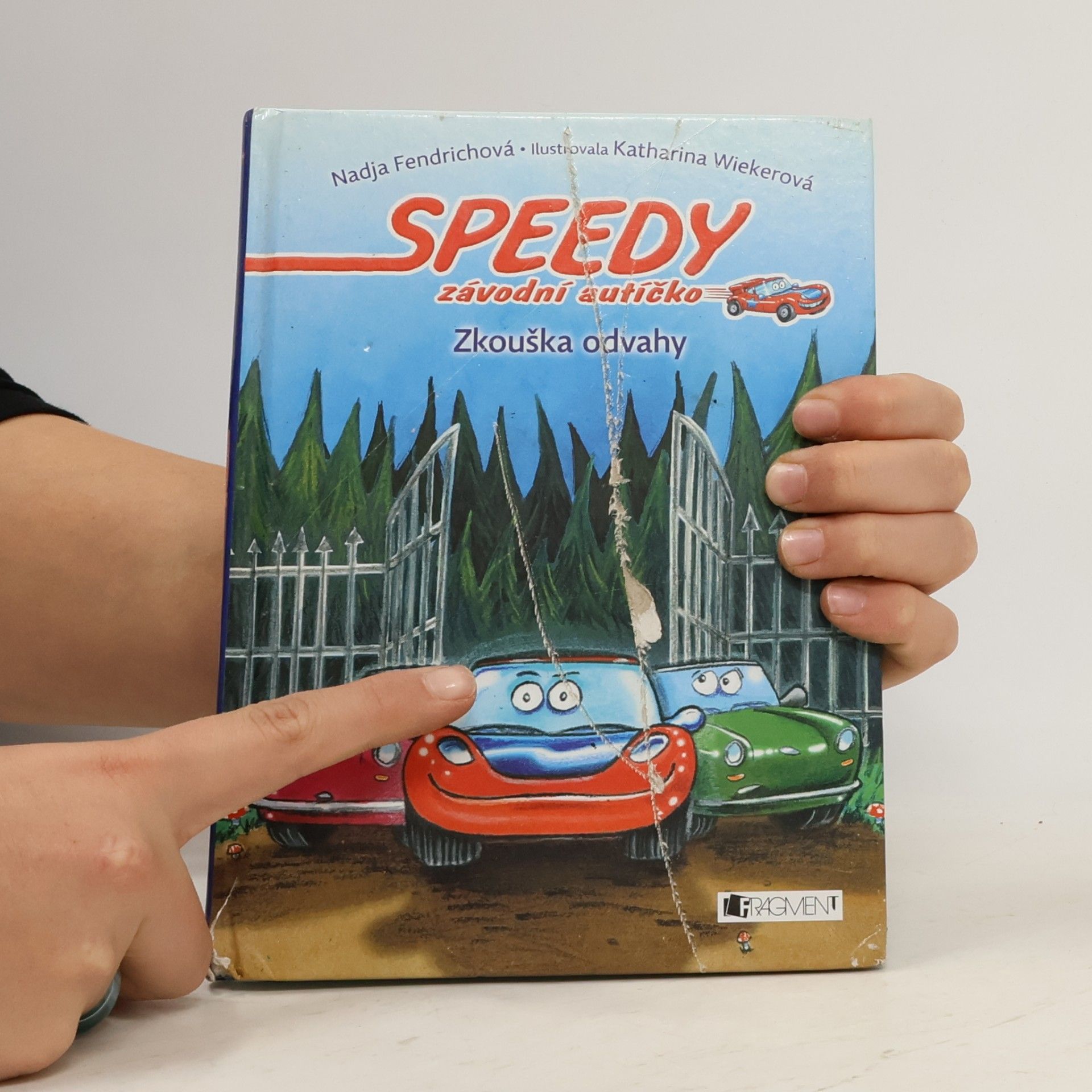 Nadja Fendrich Speedy, závodní autíčko – Zkouška odvahy