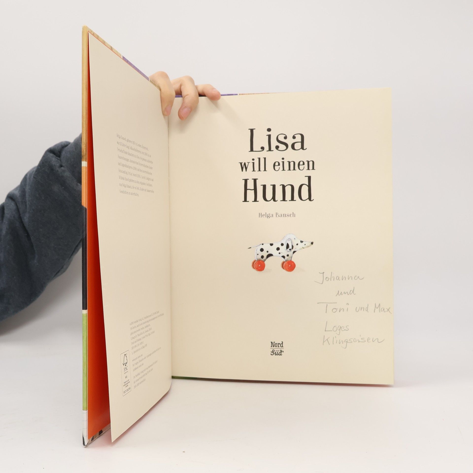 Helga Bansch Lisa will einen Hund