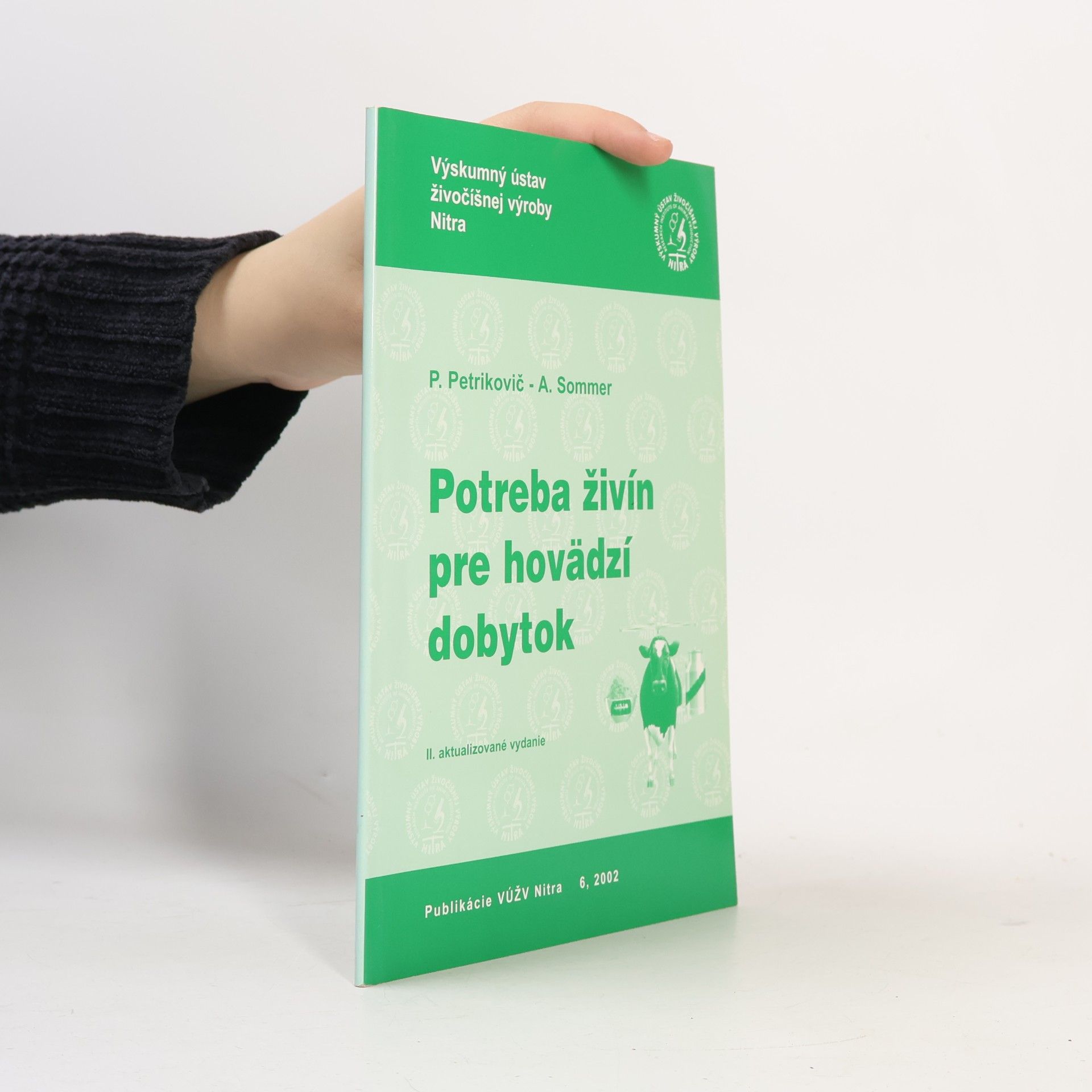 Potreba živín pre hovädzí dobytok - II. aktualizované vydanie
