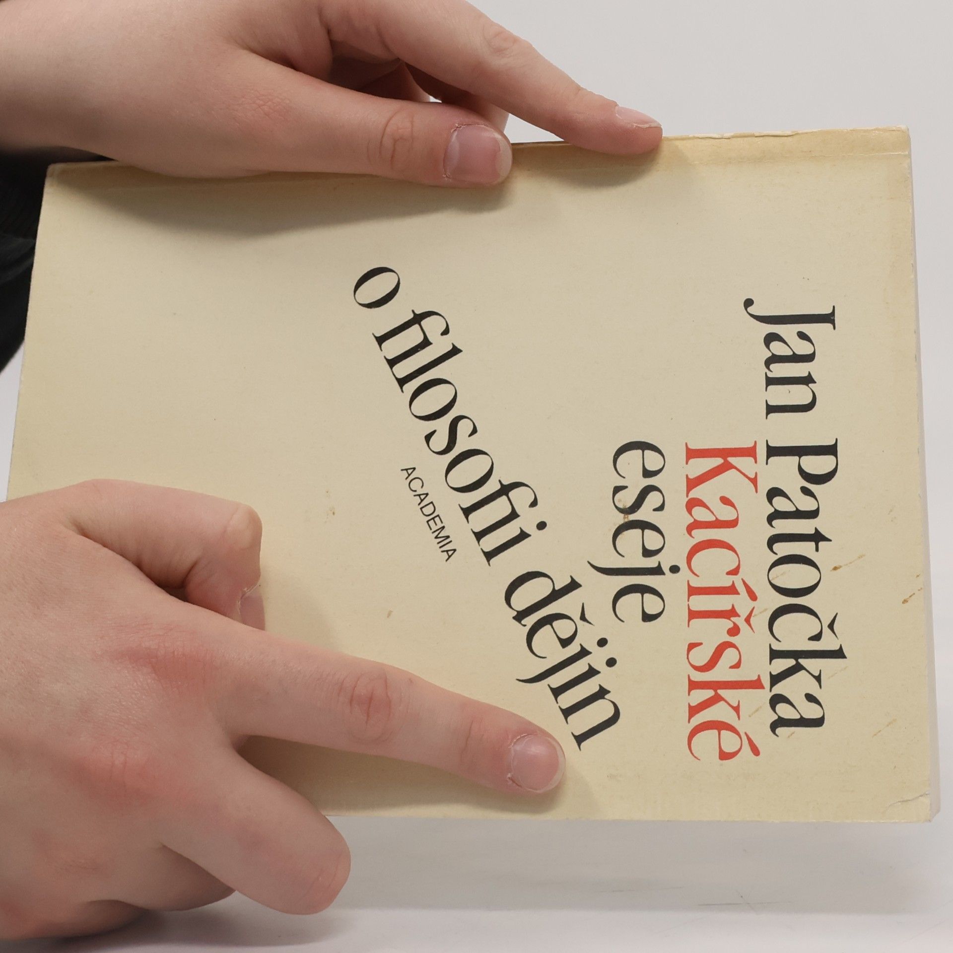 Jan Patočka Kacířské eseje o filosofii dějin