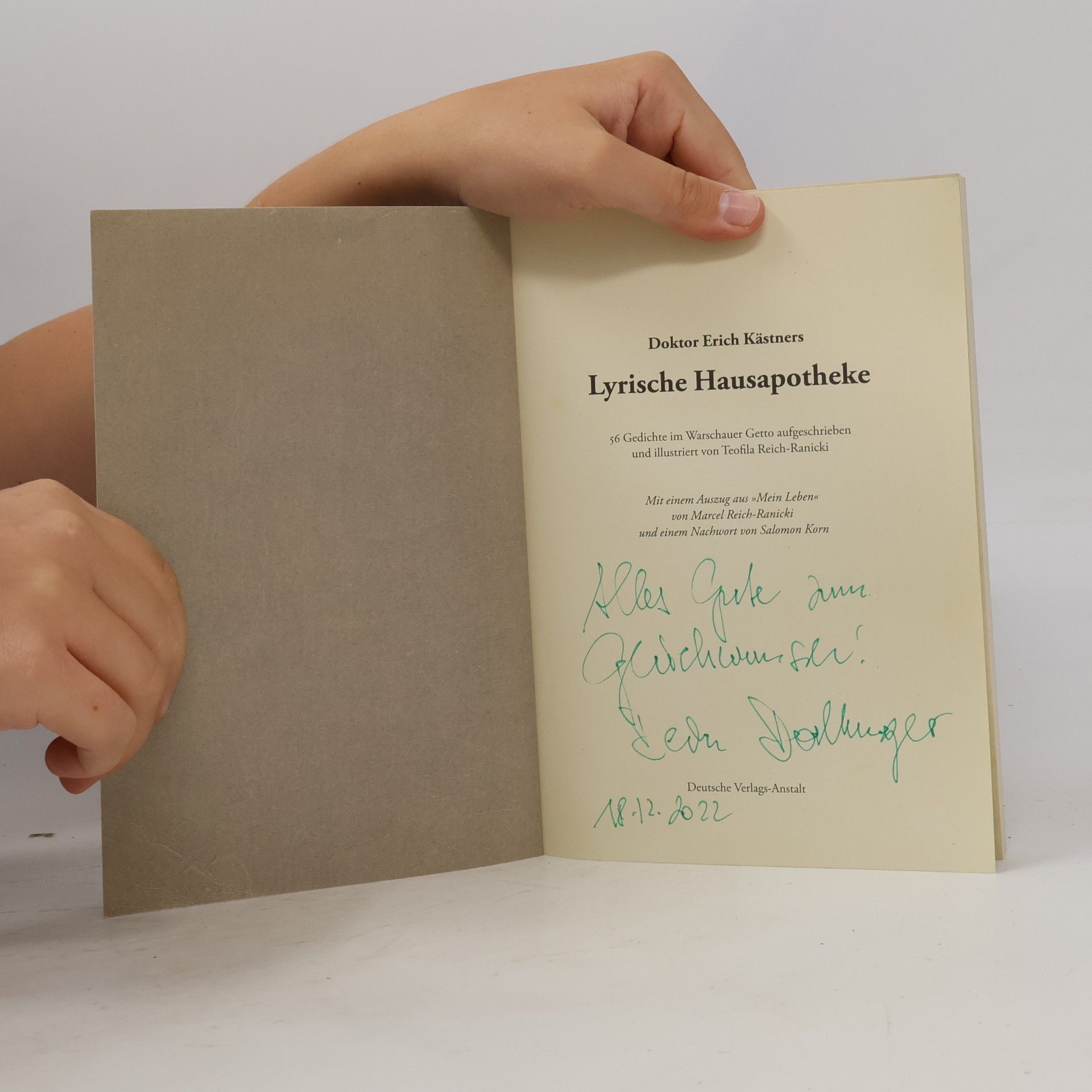 Erich Kästner Lyrische Hausapotheke