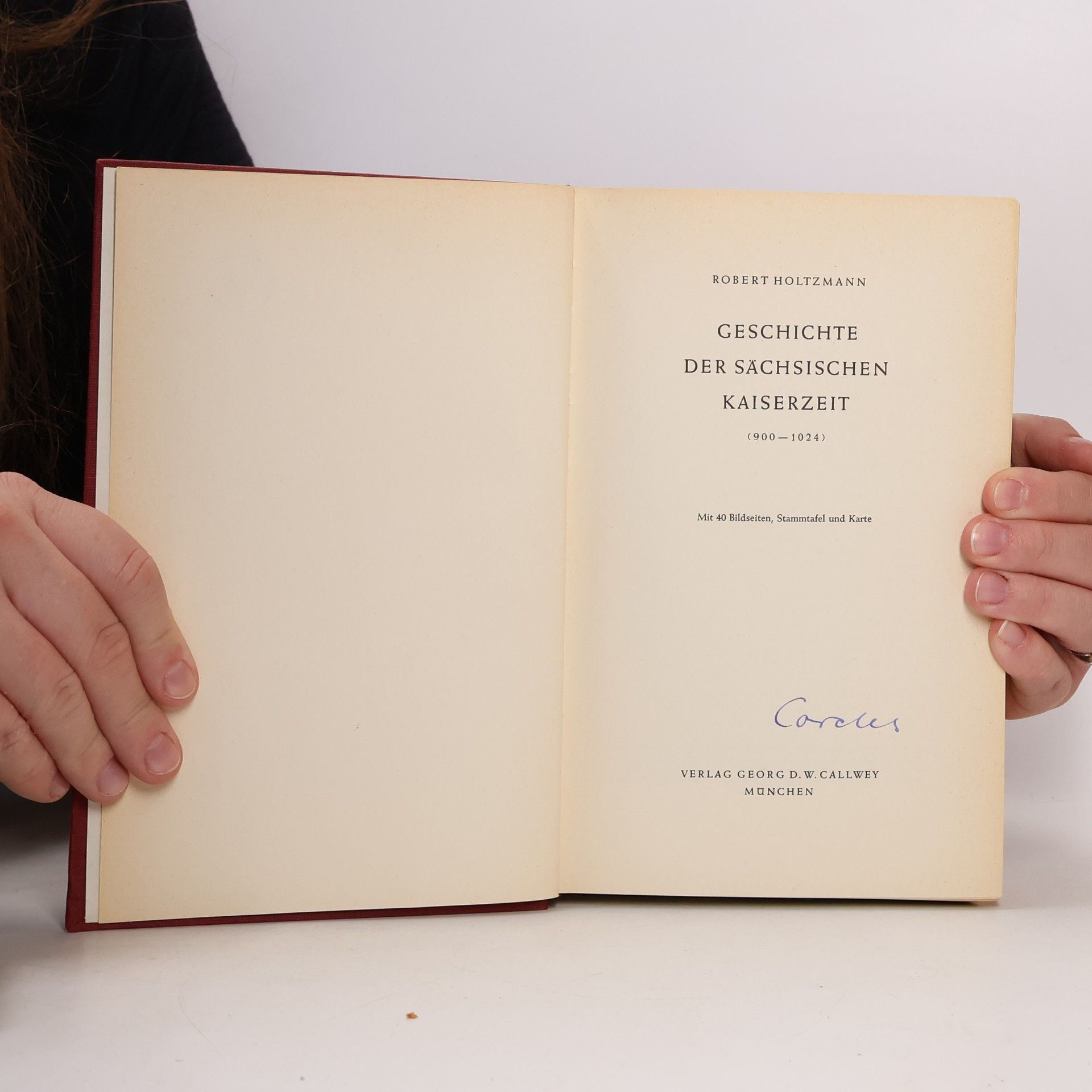 Robert Holtzmann Geschichte der sächsischen Kaiserzeit