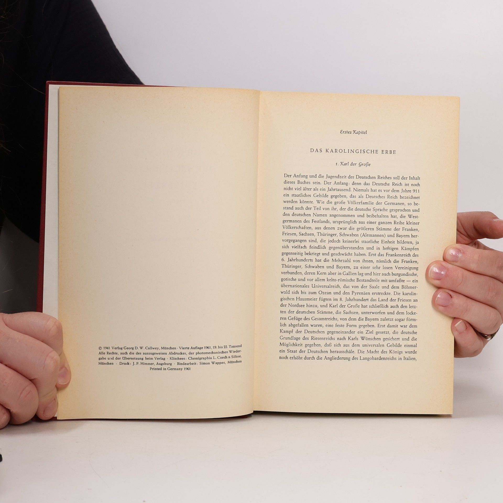 Robert Holtzmann Geschichte der sächsischen Kaiserzeit